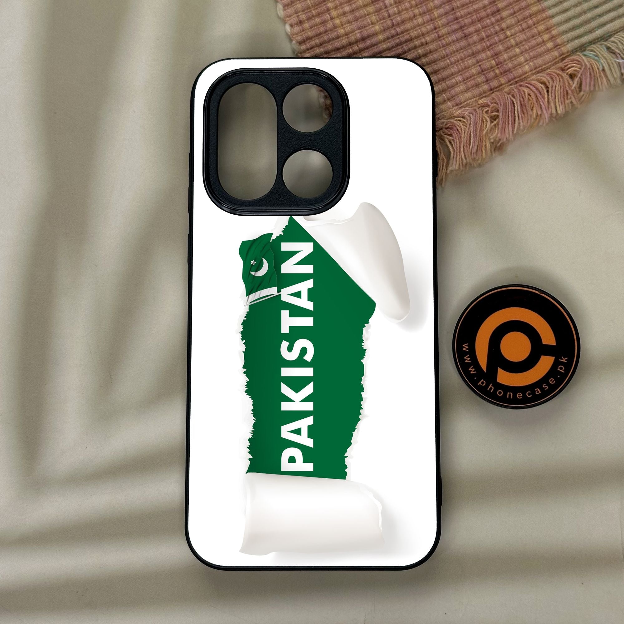 OnePlus 15 - Pakistani Flag Design 3 - Premium Metal Printed Soft Bumper Shock Proof Case