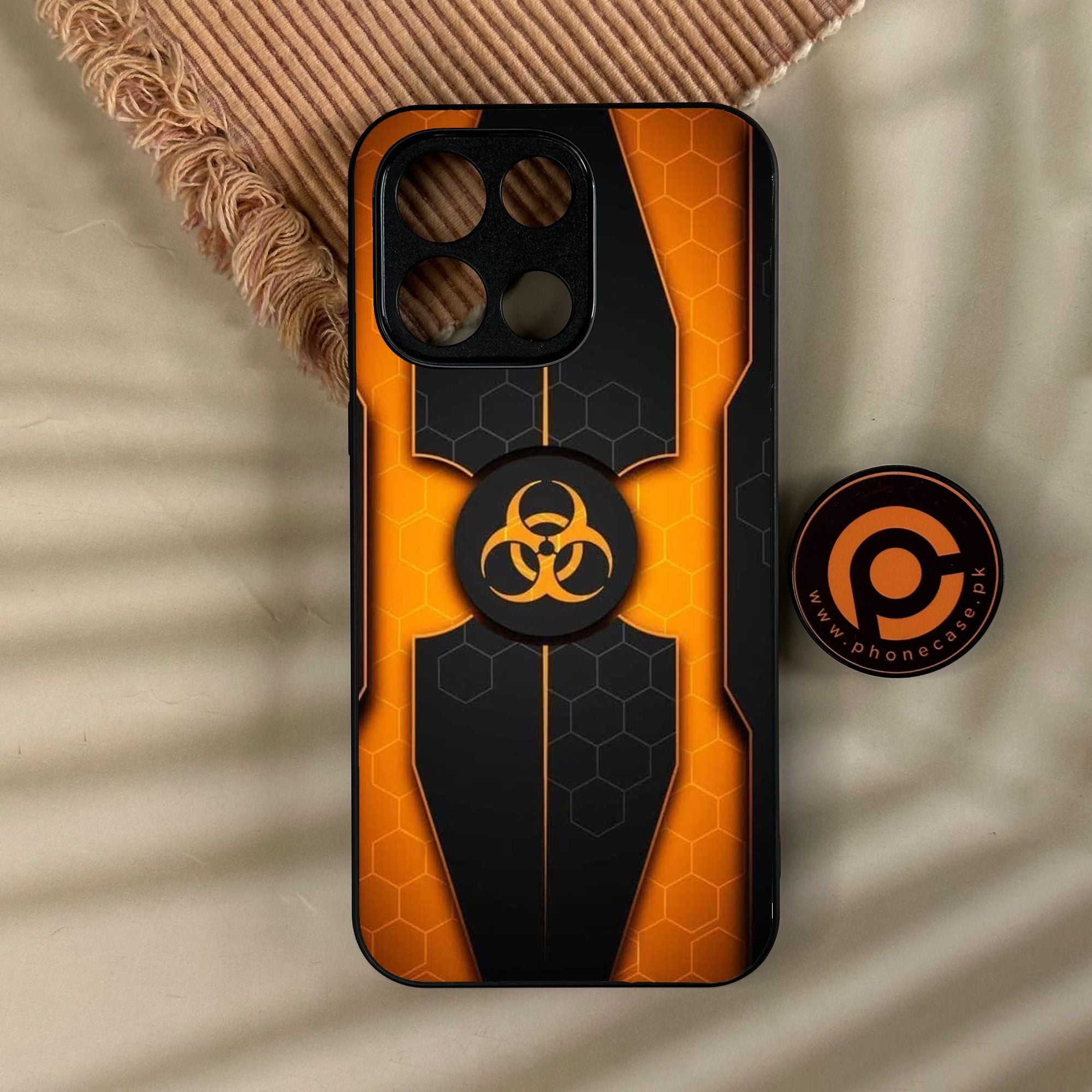 OnePlus Turbo 6 - Biohazard Design 2 - Premium Metal Printed Soft Bumper Shock Proof Case