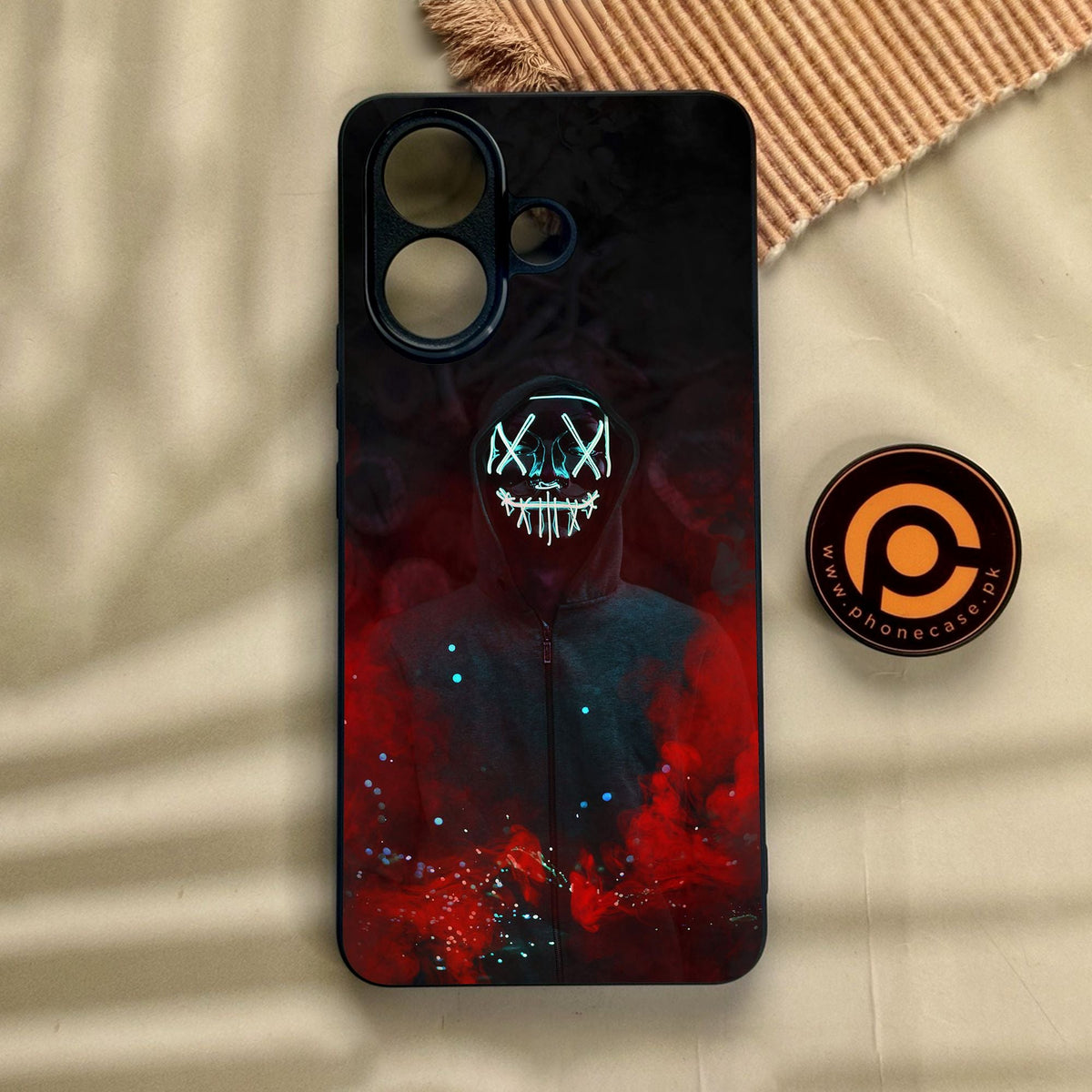 Vivo V60 Lite  - Anonymous 2.0 Design 3 - Premium Metal Printed Soft Bumper Shock Proof Case