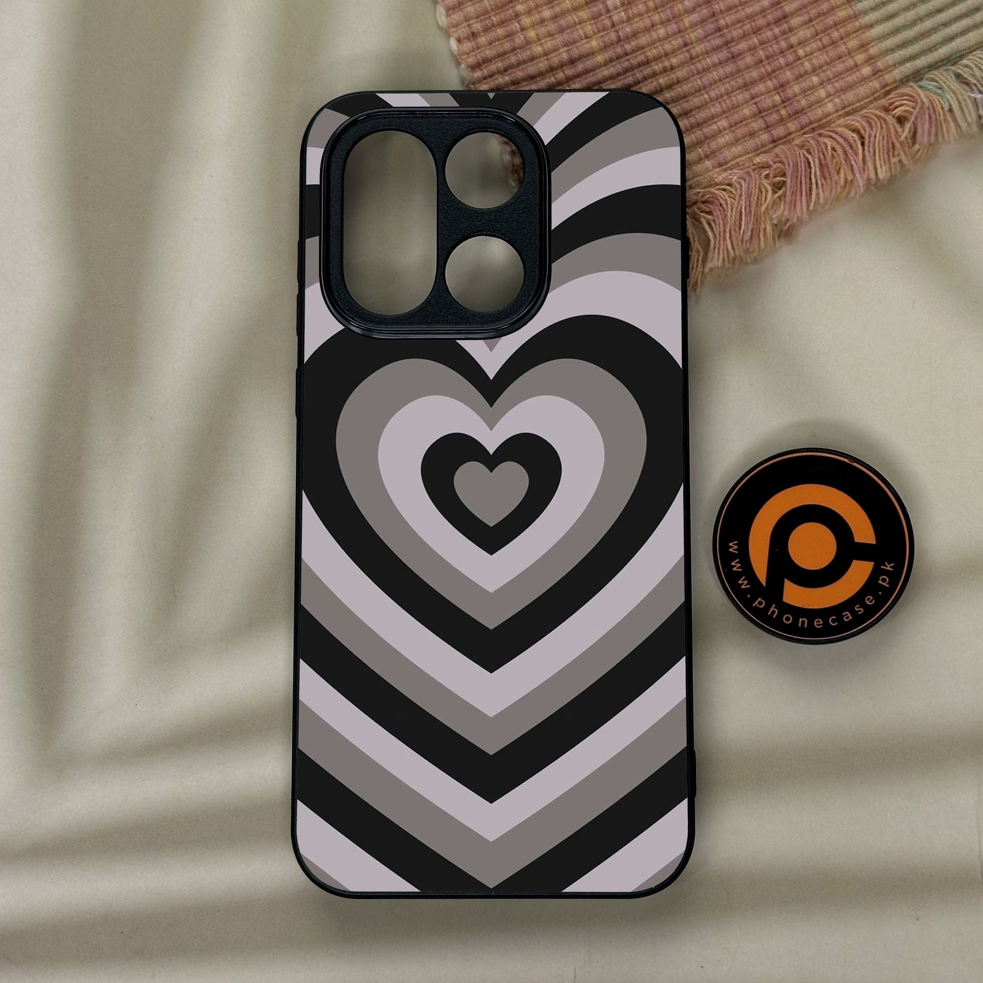 OnePlus 15 - Heartbeat Design 1 - Premium Metal Printed Soft Bumper Shock Proof Case