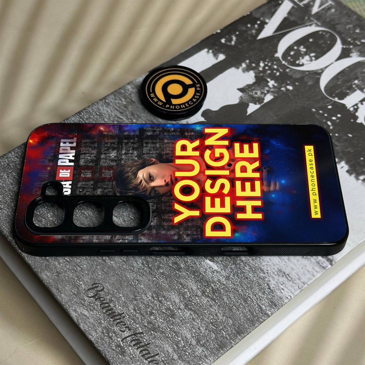 Infinix Hot 70 Pro - Customize Your Own - Premium Metal Printed Soft Bumper Shock Proof Case