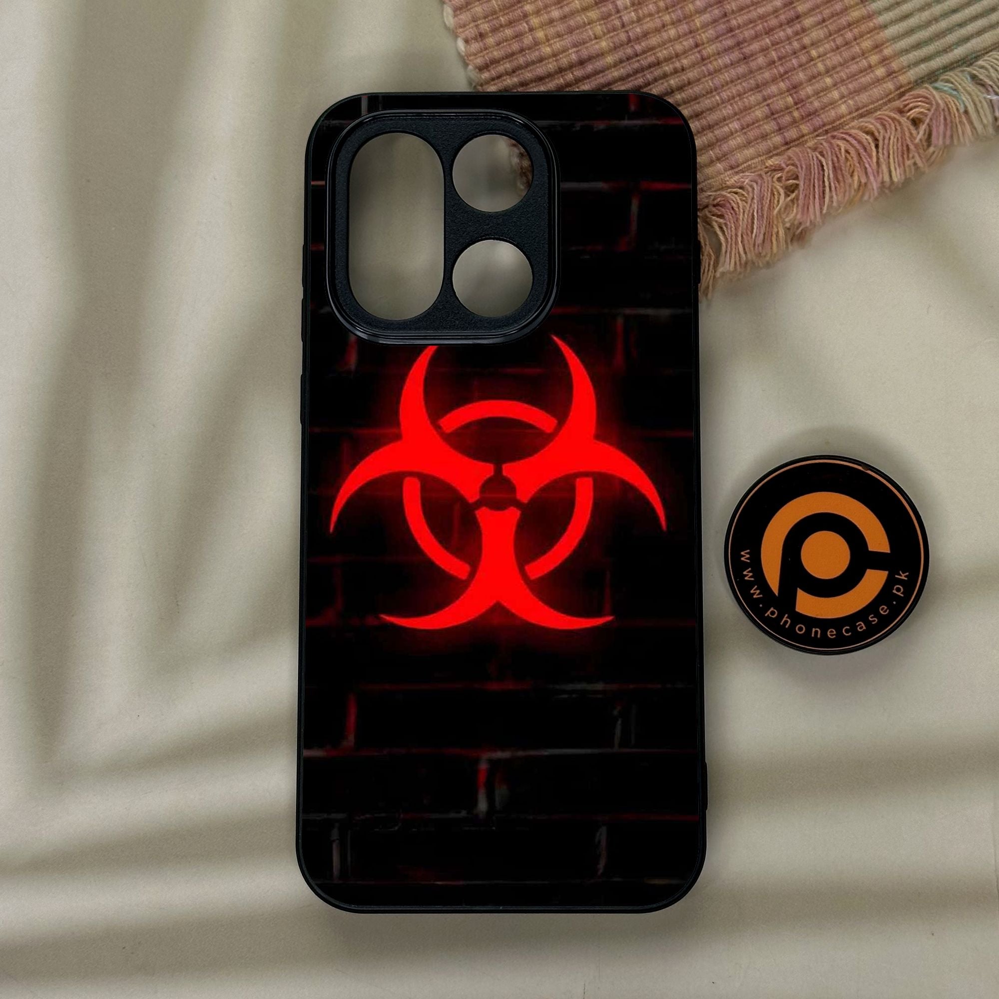 OnePlus 15 - Biohazard Design 6 - Premium Metal Printed Soft Bumper Shock Proof Case