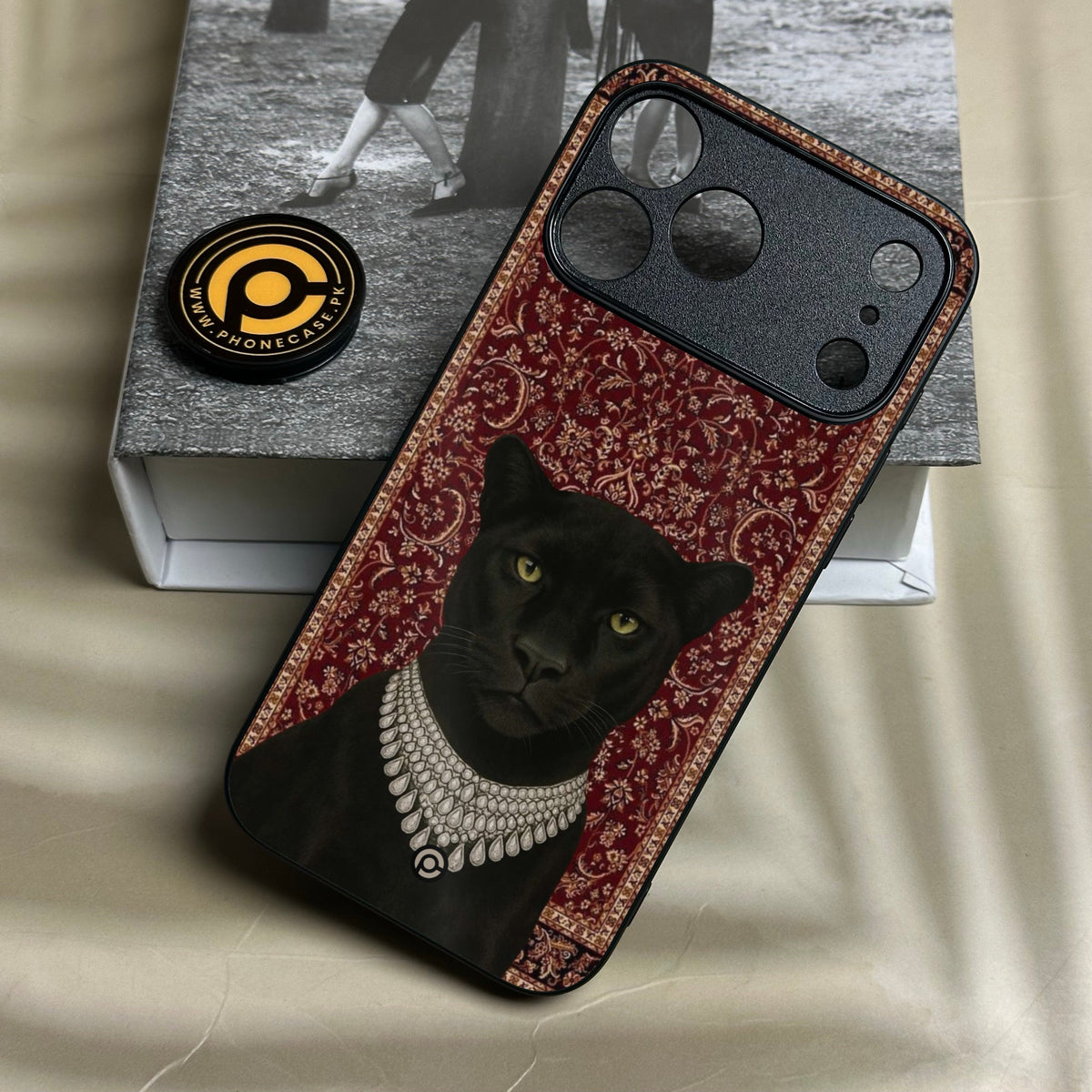 Iphone 18 Pro Max - Black Panther - Premium Metal Printed Soft Bumper Shock Proof Case