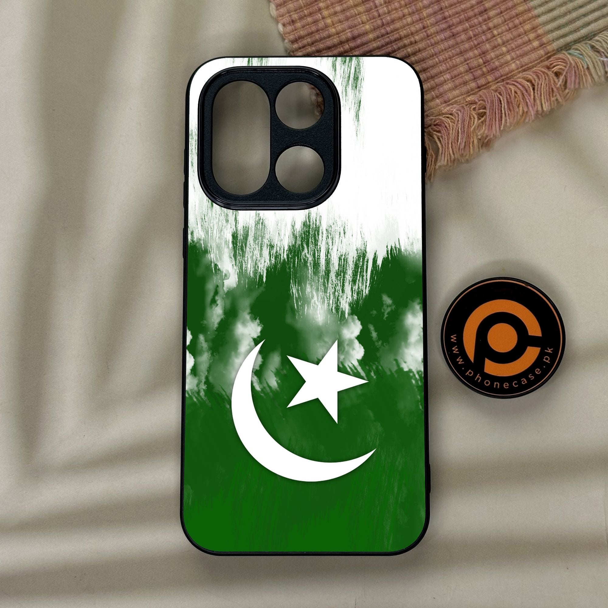 OnePlus 15 - Pakistani Flag Design 9 - Premium Metal Printed Soft Bumper Shock Proof Case