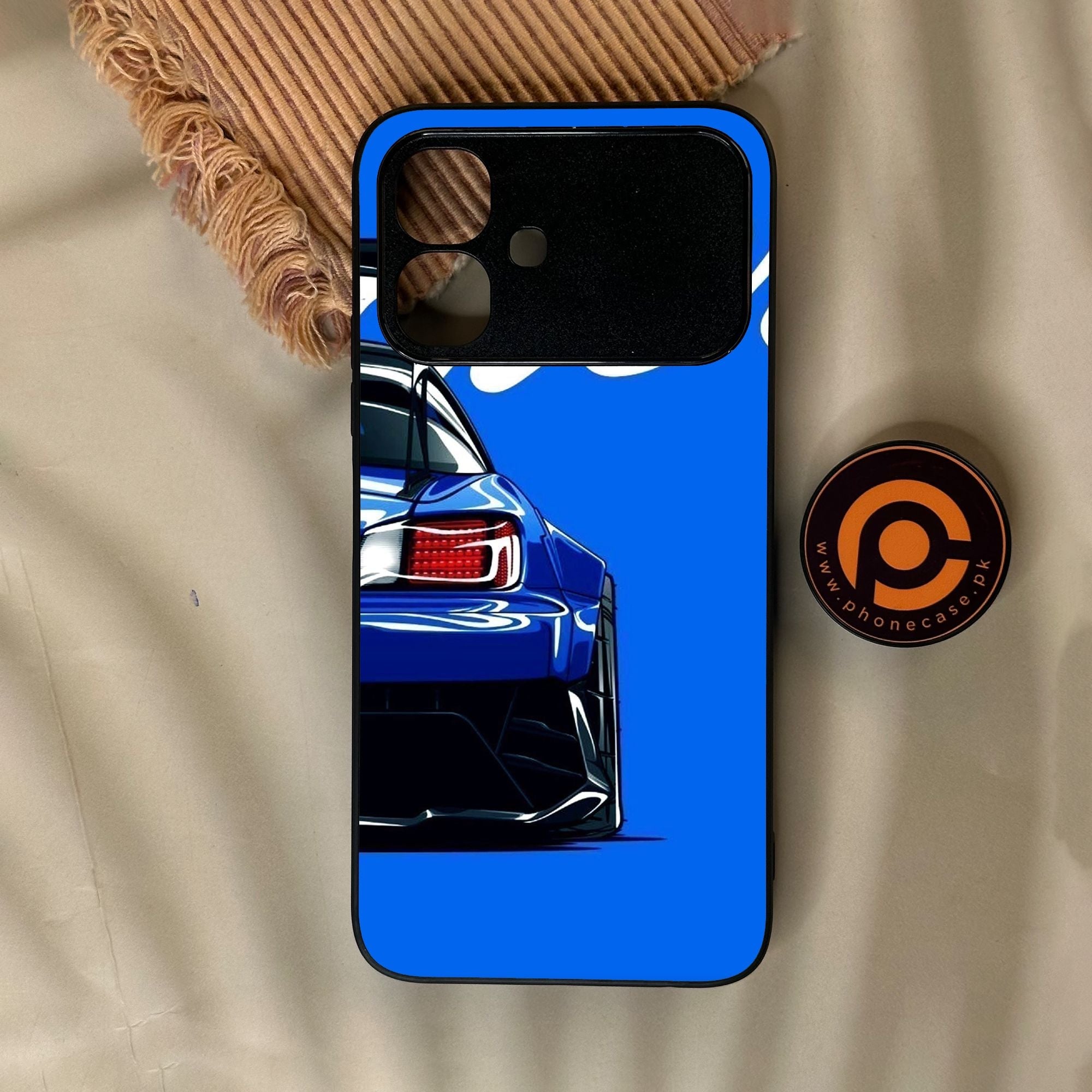 Infinix Smart 20 - Racing Series 2.0 Design 1 - Premium Metal Printed Soft Bumper Shock Proof Case