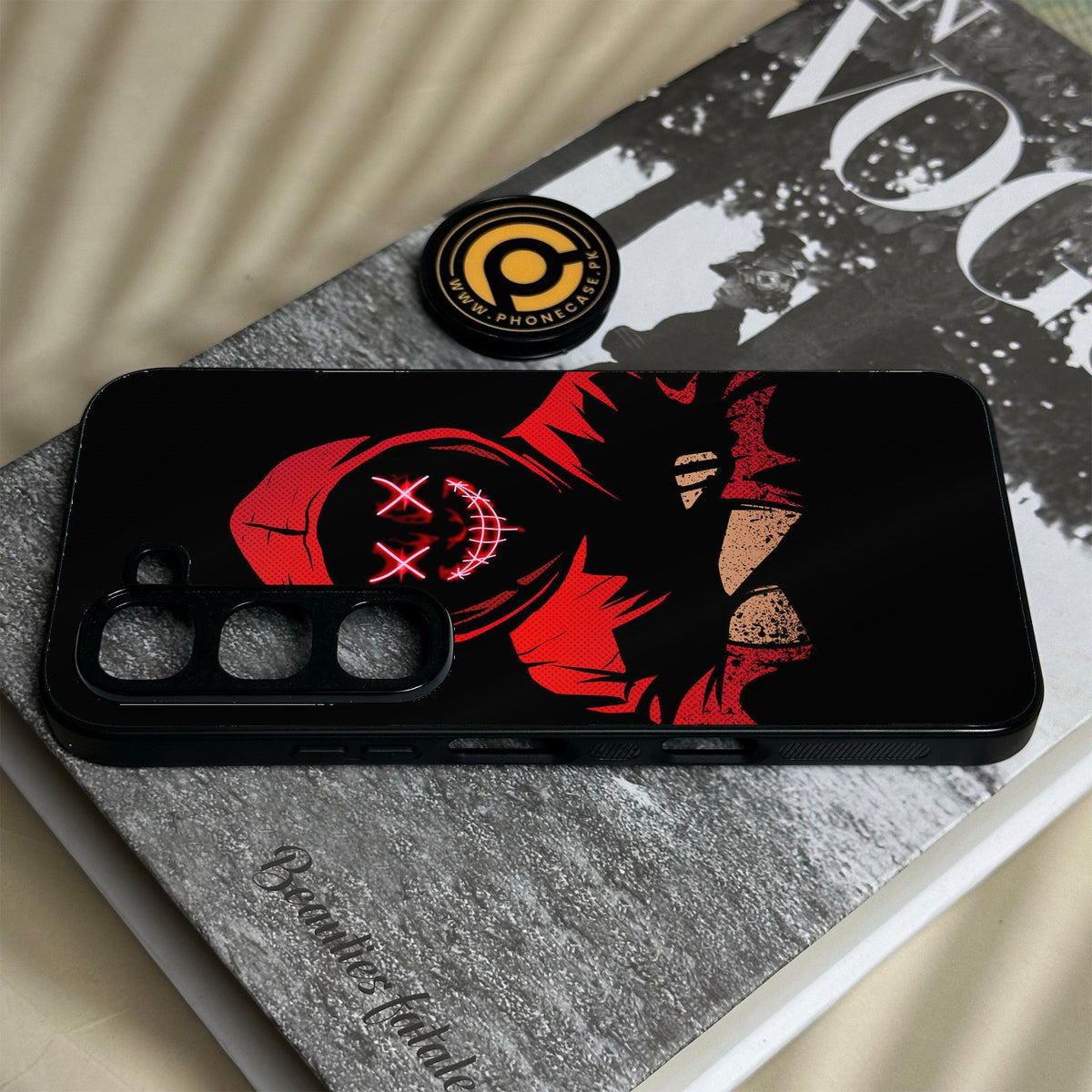 Infinix Hot 70 Pro - Anonymous 2.0 Design 5 - Premium Metal Printed Soft Bumper Shock Proof Case