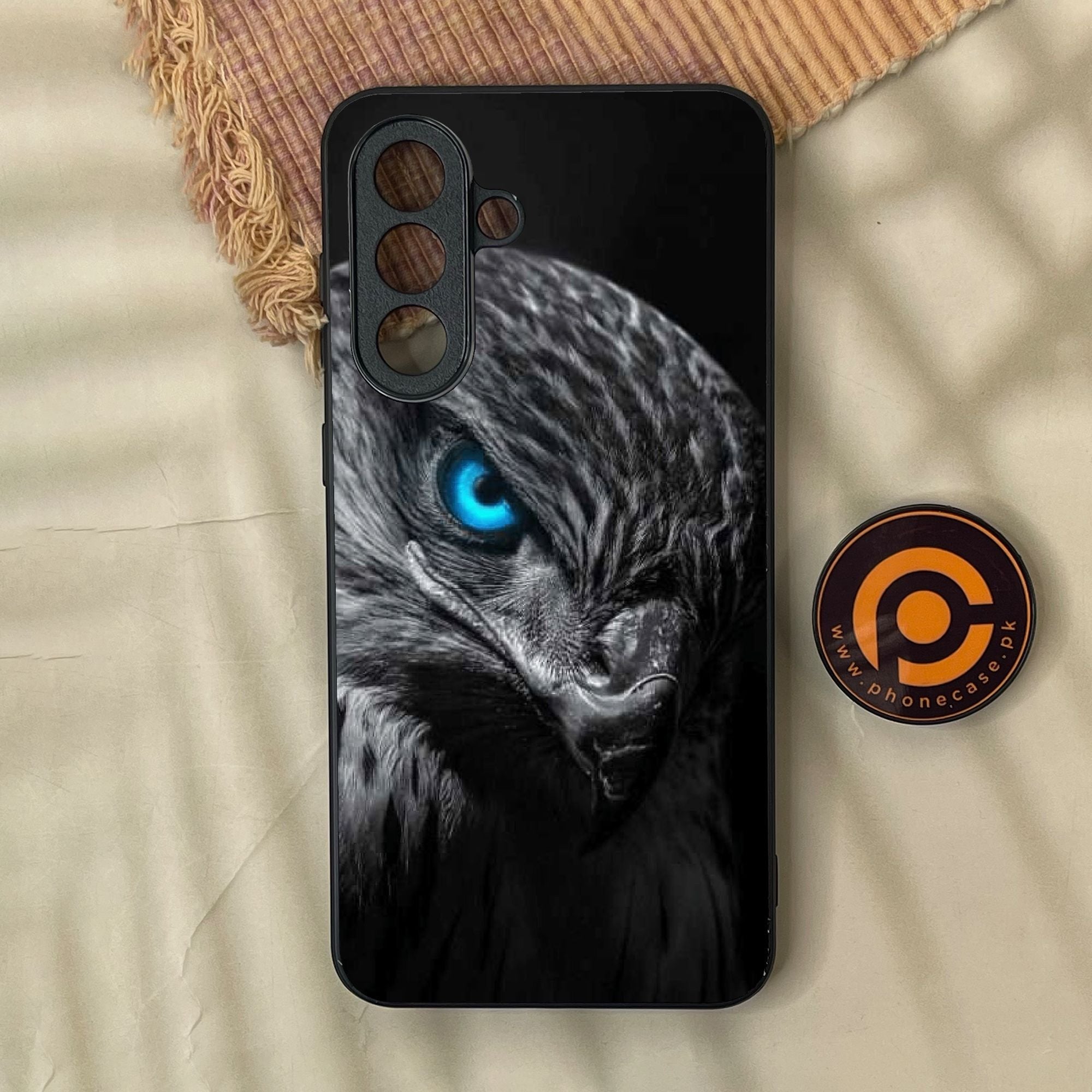 Samsung Galaxy A57 - Black Art Design 2 - Premium Metal Printed Soft Bumper Shock Proof Case