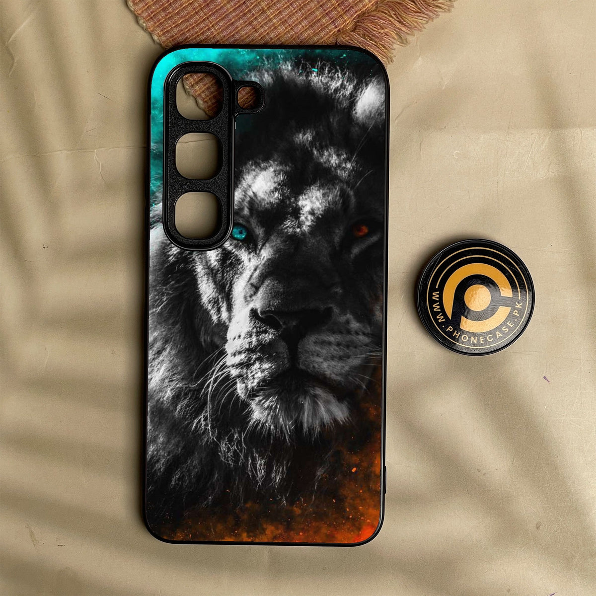 Infinix Hot 70 Pro - Tiger Design 3 - Premium Metal Printed Soft Bumper Shock Proof Case