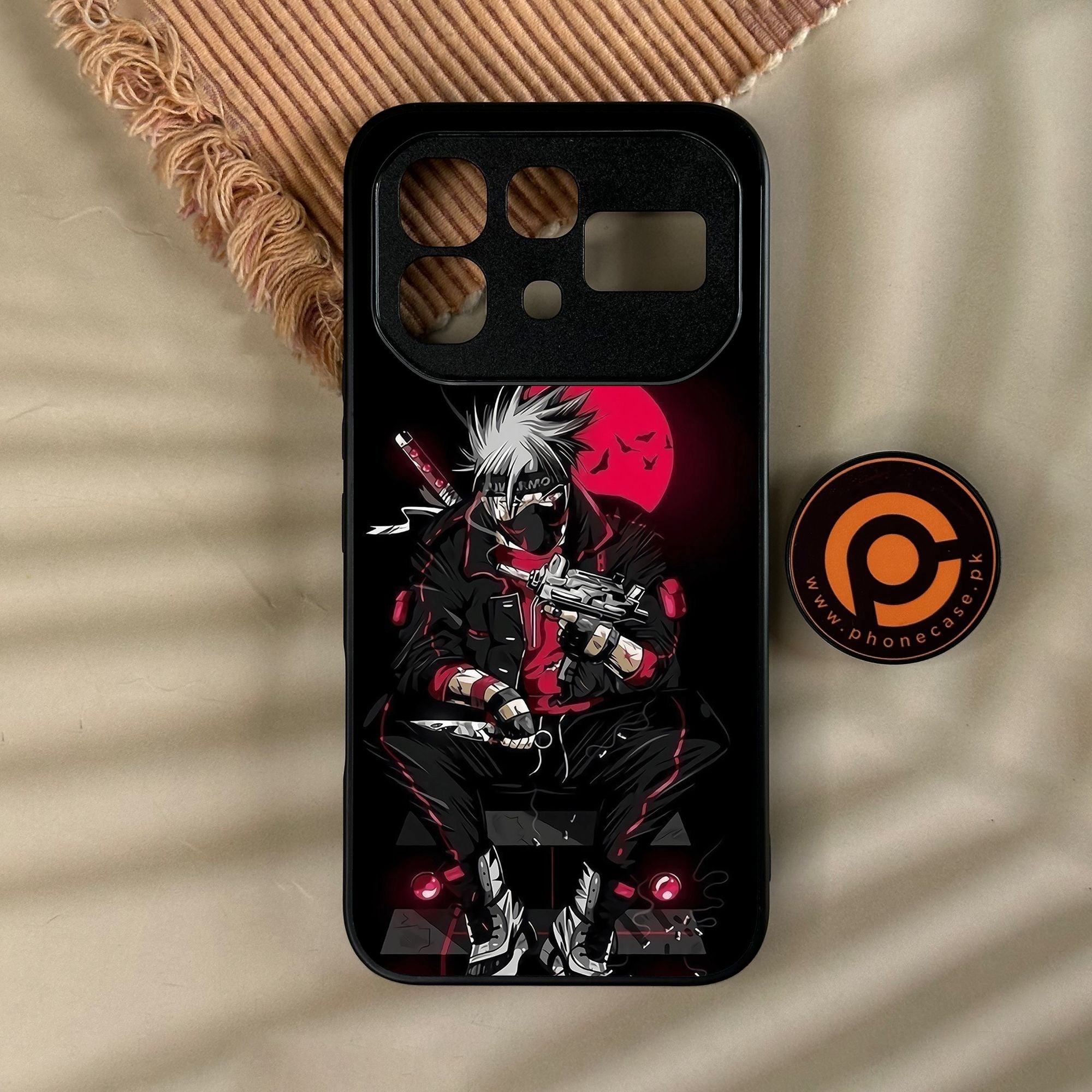 Infinix Note 60 - Anime Series Design 9 - Premium Metal Printed Soft Bumper Shock Proof Case