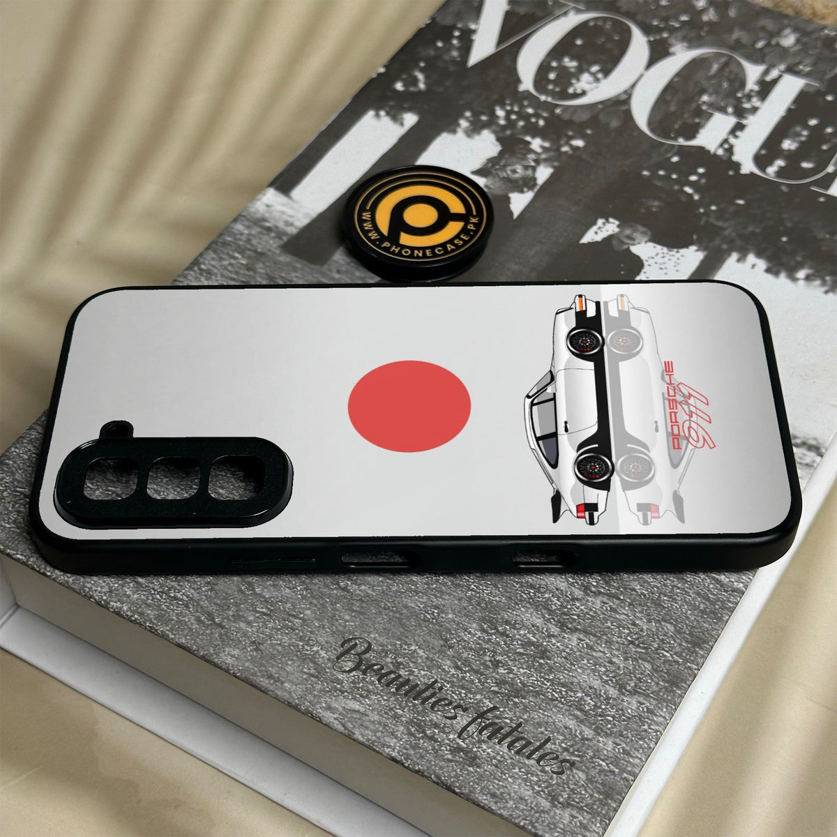 Infinix Hot 70 - Racing Series 2.0 Design 2 - Premium Metal Printed Soft Bumper Shock Proof Case