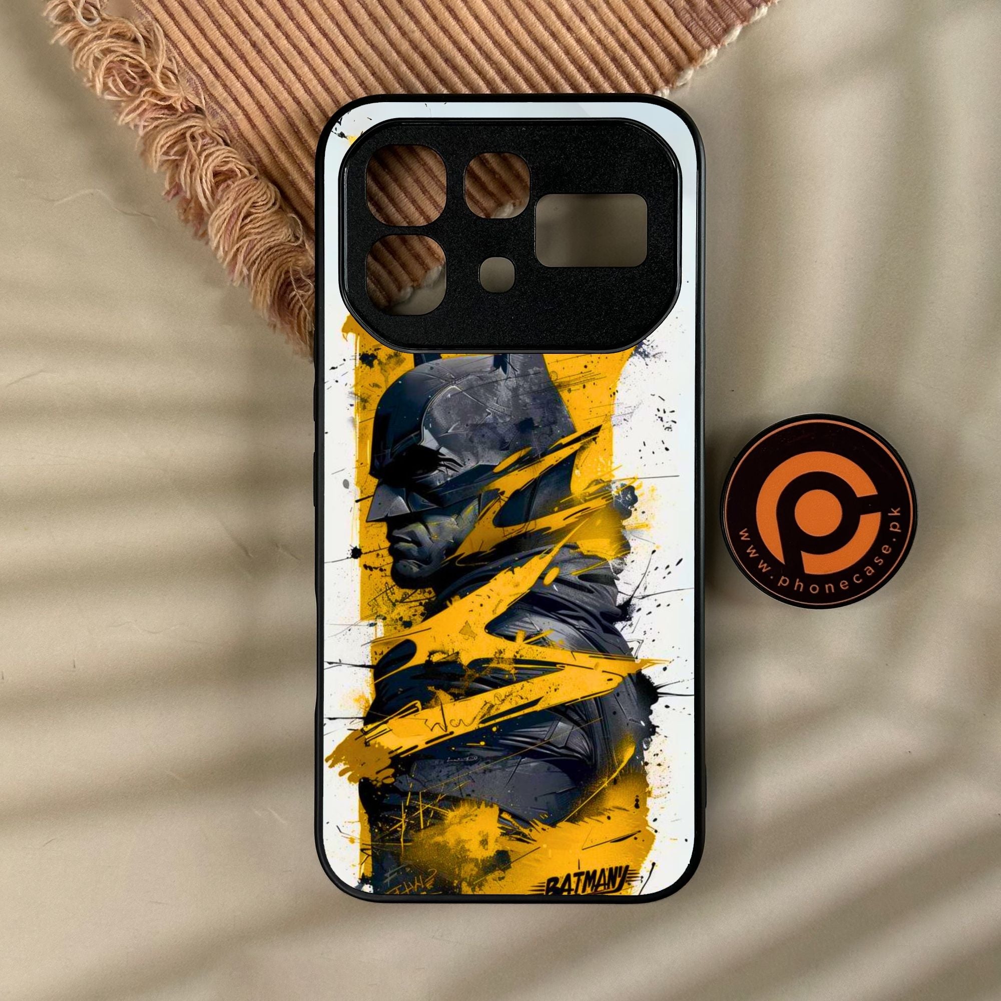 Infinix Note 60 Pro - Shattered Heroics - Premium Metal Printed Soft Bumper Shock Proof Case