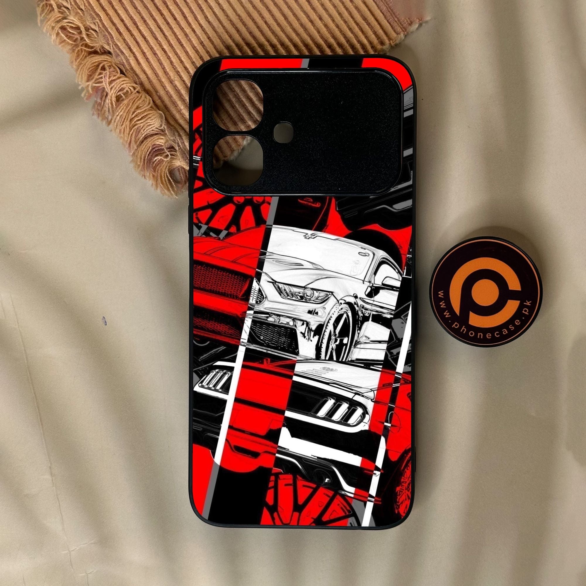 Infinix Smart 20 - Racing Series 2.0 Design 6 - Premium Metal Printed Soft Bumper Shock Proof Case