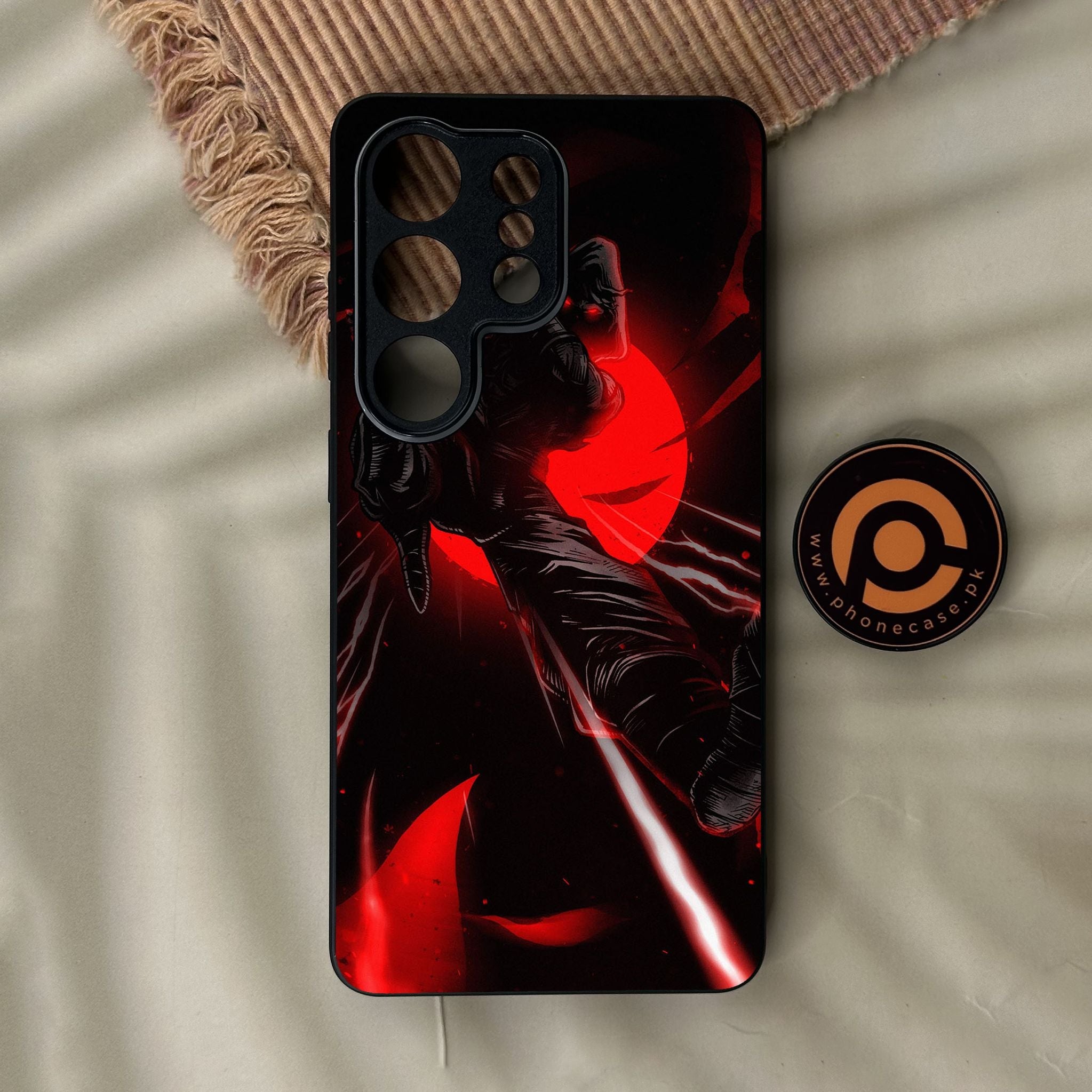 Galaxy S26 Ultra - Ninja Design 9 - Premium Metal Printed Soft Bumper Shock Proof Case