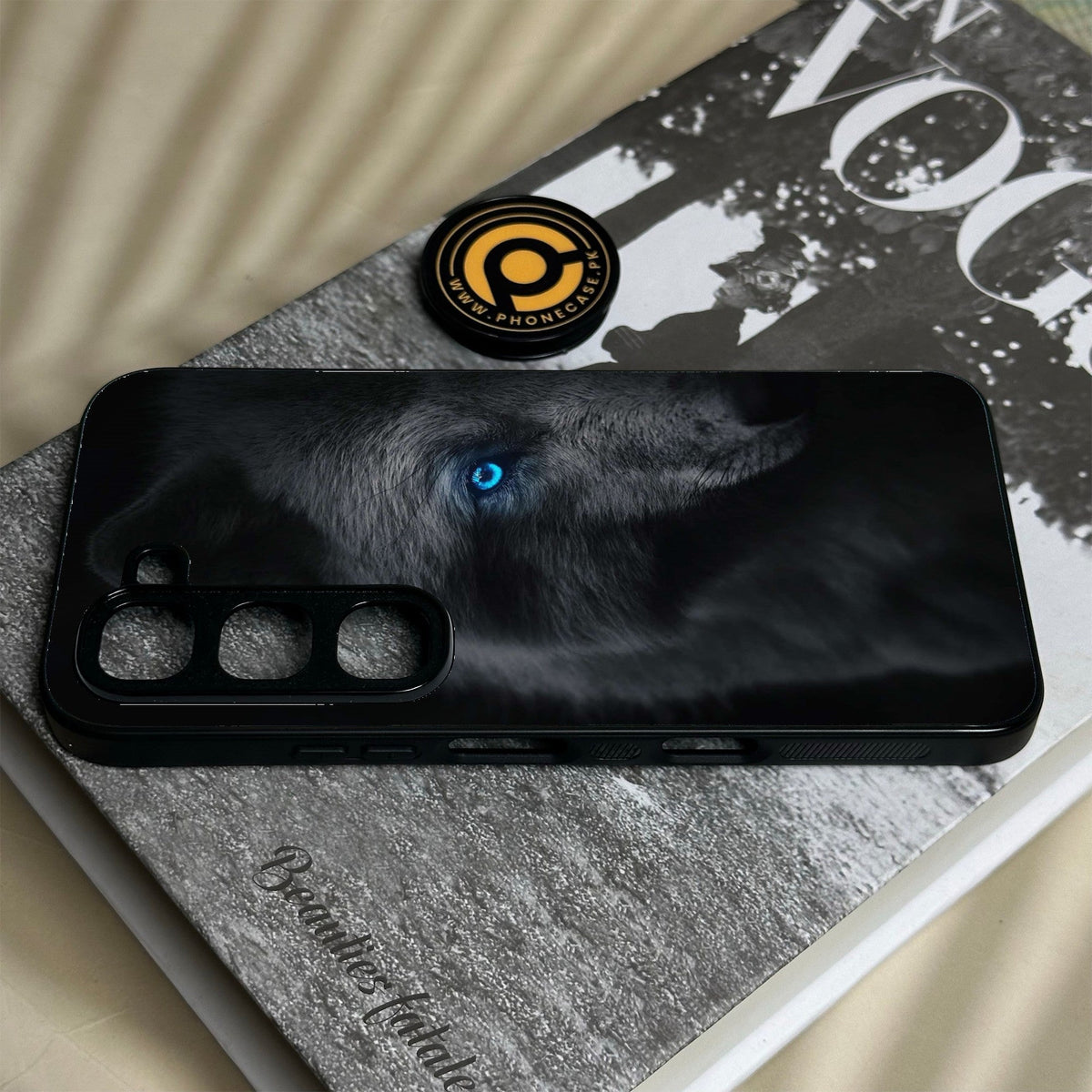 Infinix Hot 70 Pro - Wolf Design 9 - Premium Metal Printed Soft Bumper Shock Proof Case