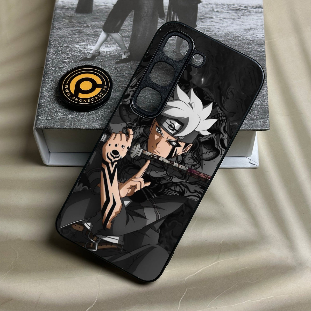 Infinix Hot 70 Pro - Anime 2.0 Design 1 - Premium Metal Printed Soft Bumper Shock Proof Case