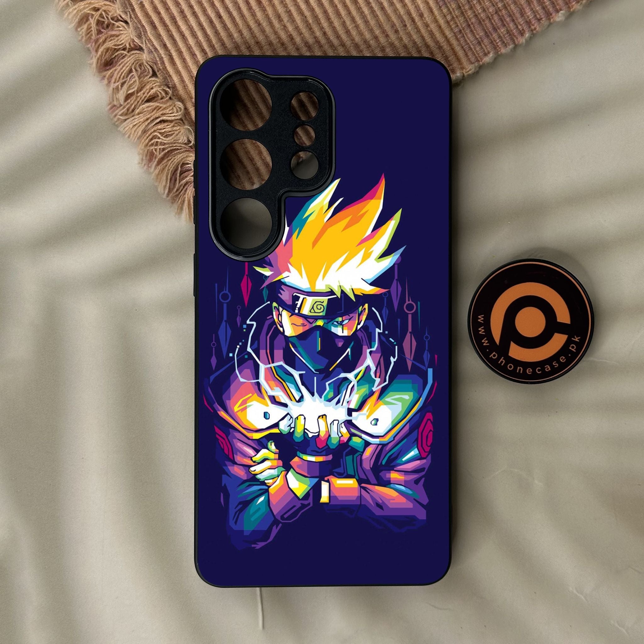 Galaxy S26 Ultra - Anime 2.0 Design 6 - Premium Metal Printed Soft Bumper Shock Proof Case