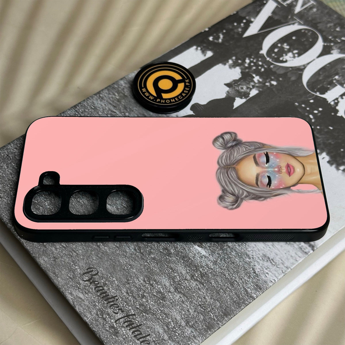 Infinix Hot 70 Pro - Anime Girls Design 4 - Premium Metal Printed Soft Bumper Shock Proof Case