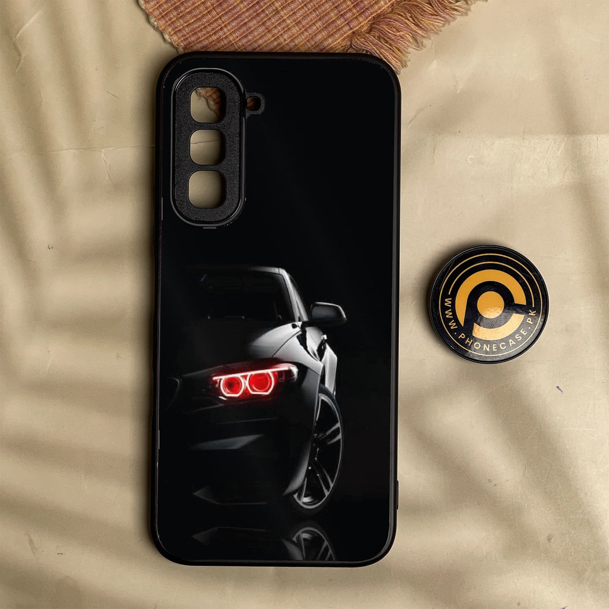 Infinix Hot 70 - Black Art Design 6 - Premium Metal Printed Soft Bumper Shock Proof Case