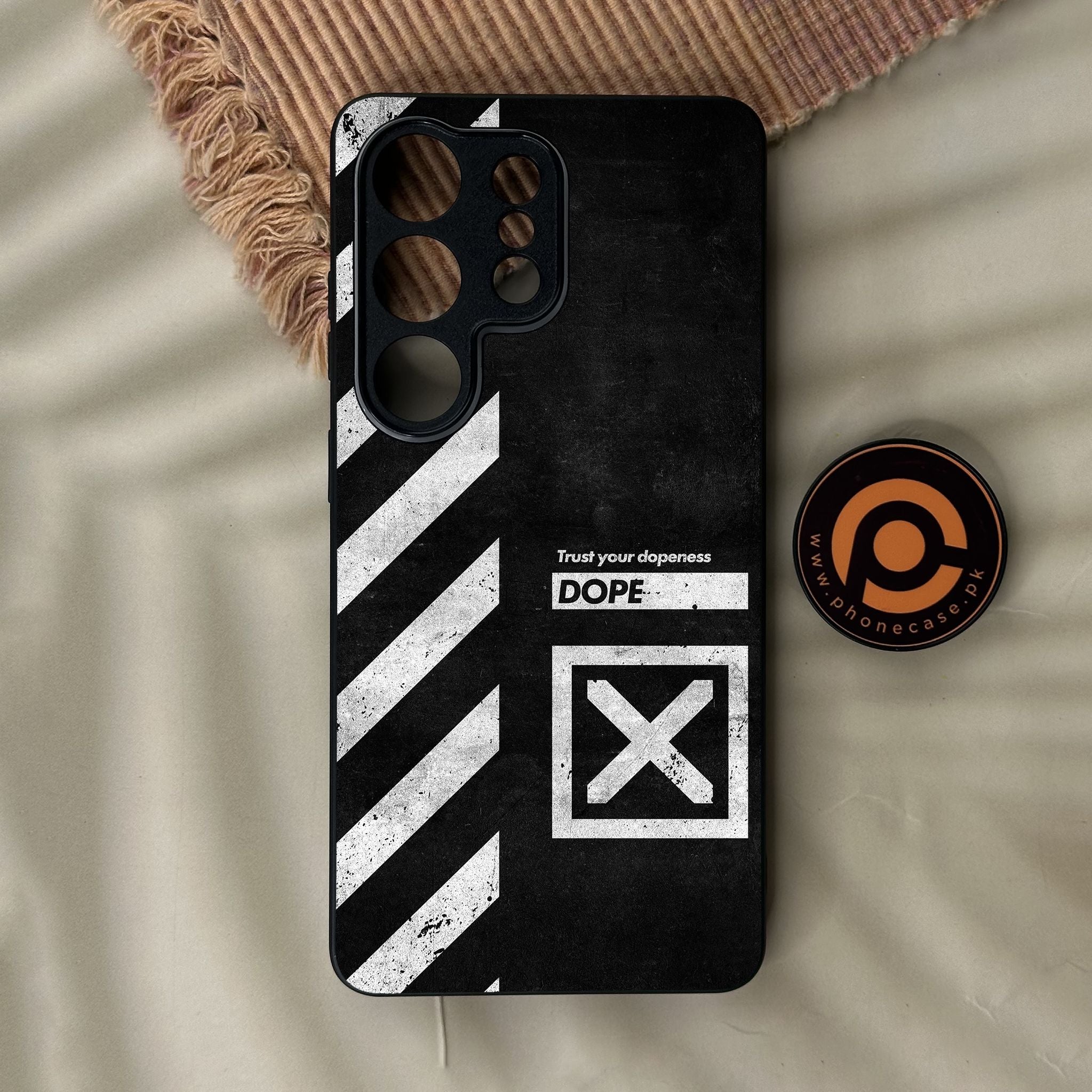 Galaxy S26 Ultra - Trust Your Dopeness - Premium Metal Printed Soft Bumper Shock Proof Case