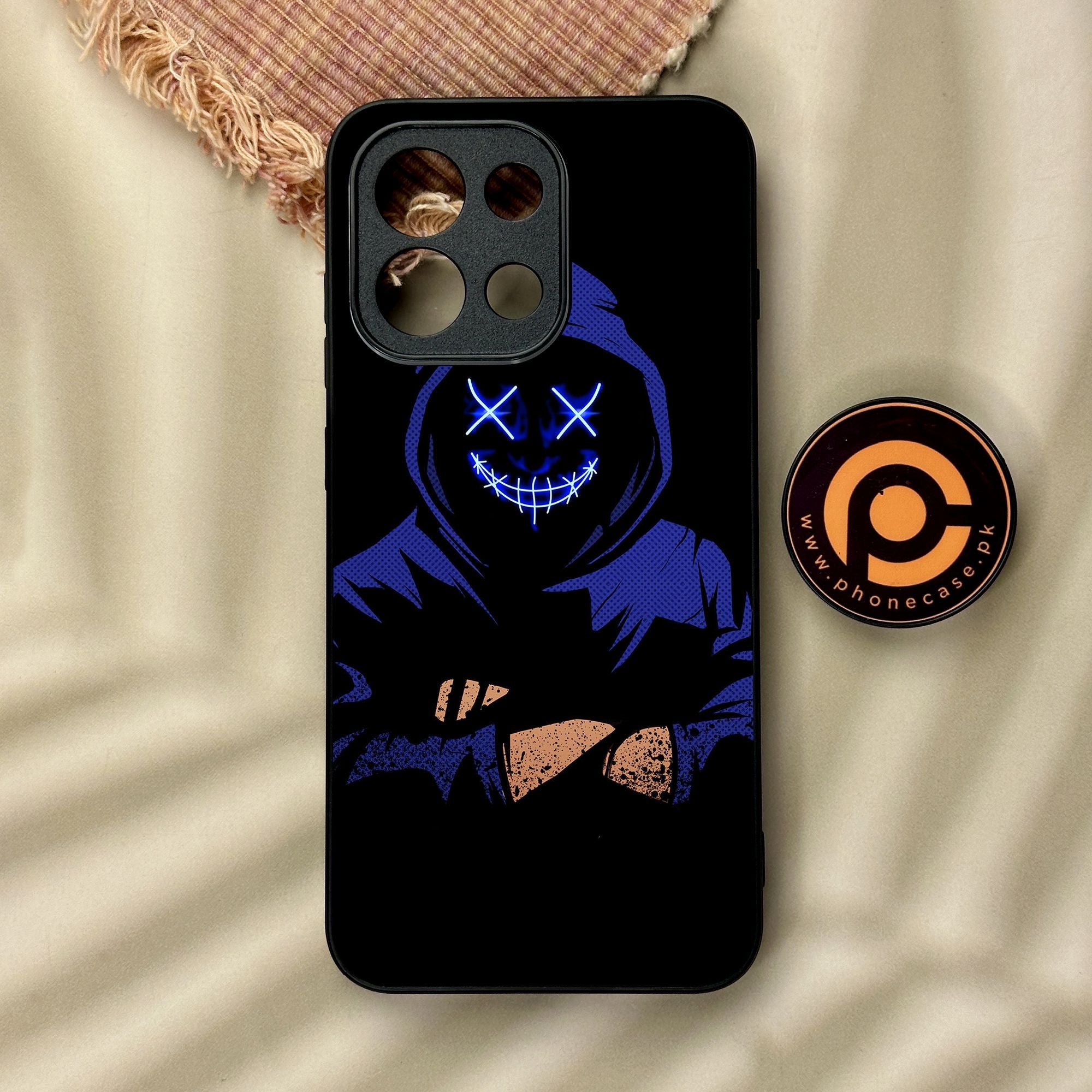 OnePlus 13s - Anonymous 2.0 Design 10 - Premium Metal Printed Soft Bumper Shock Proof Case