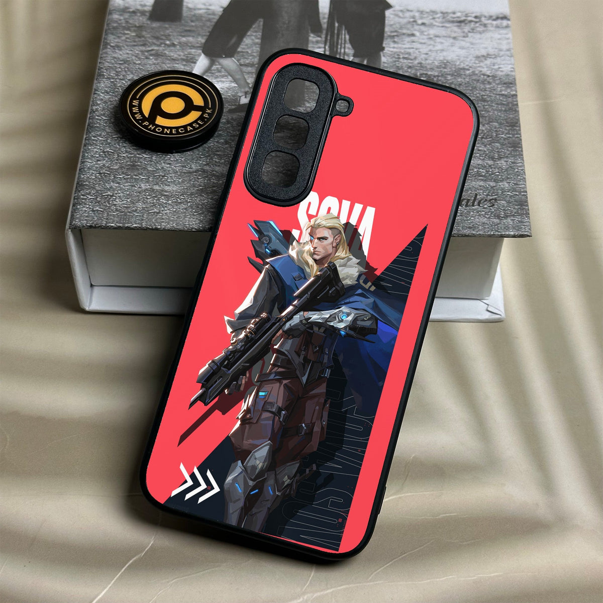 Infinix Hot 70 - Battle-ready Design 7 - Premium Metal Printed Soft Bumper Shock Proof Case