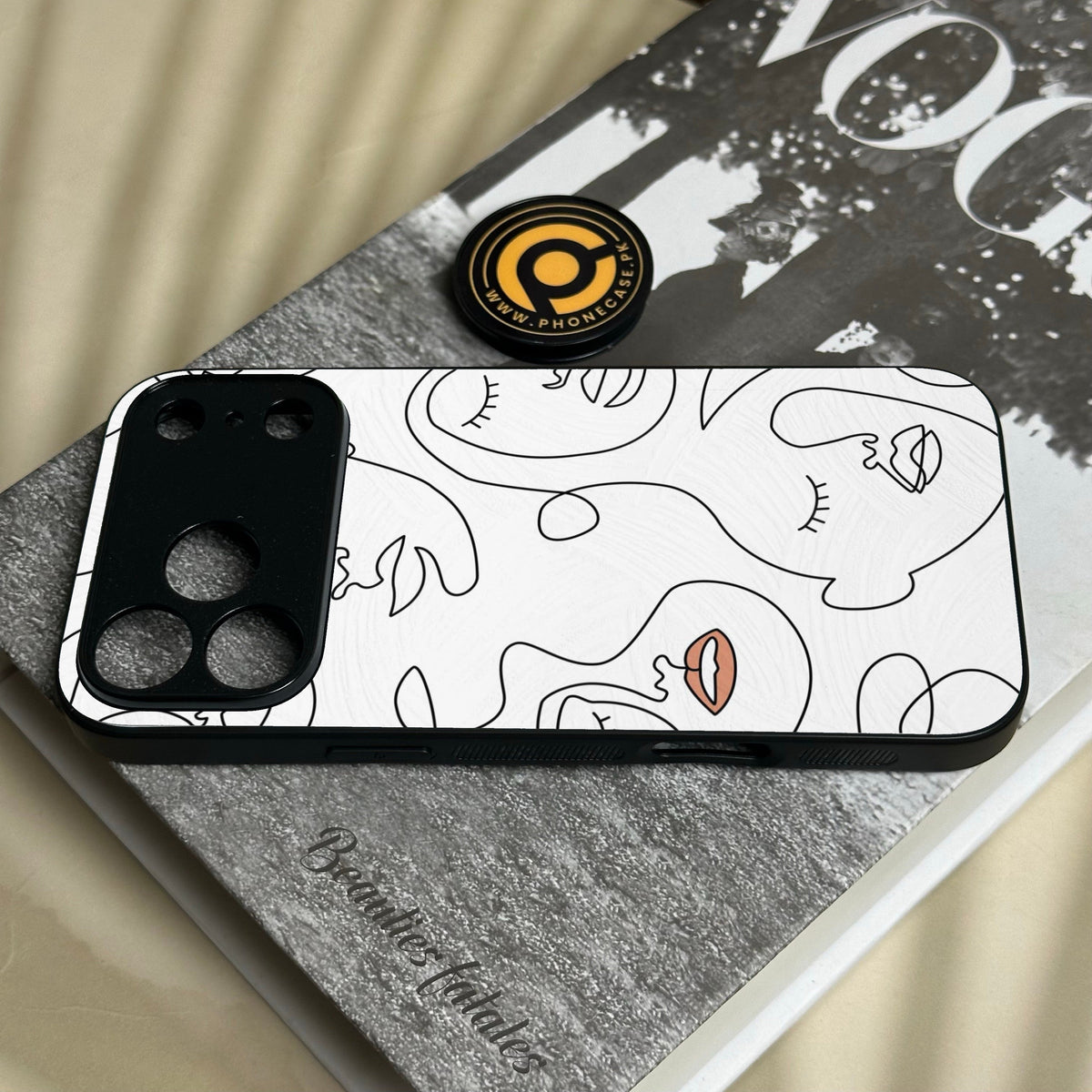 Iphone 18 Pro Max - Girls Design 1 - Premium Metal Printed Soft Bumper Shock Proof Case