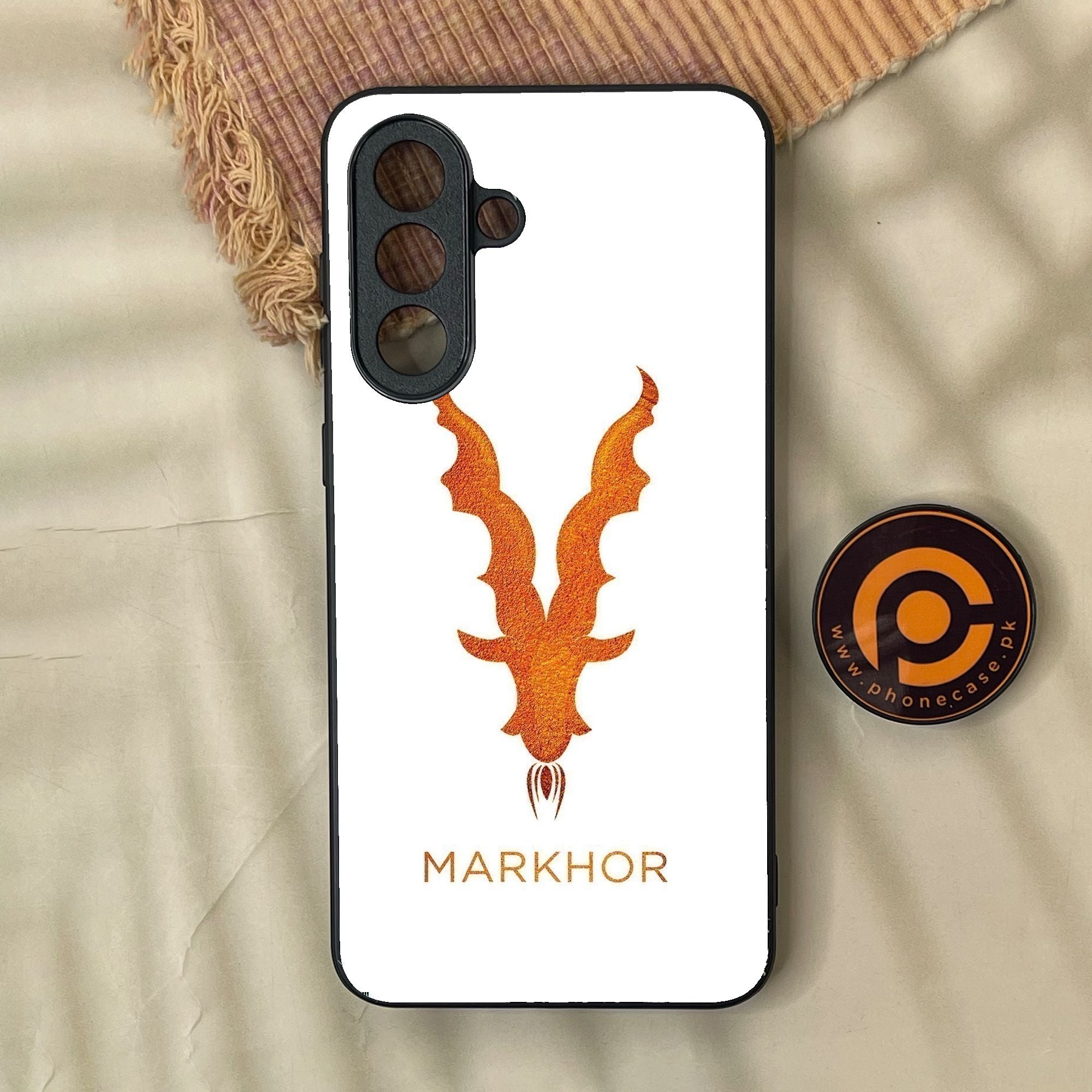 Samsung Galaxy A37 - Markhor Design 11 - Premium Metal Printed Soft Bumper Shock Proof Case