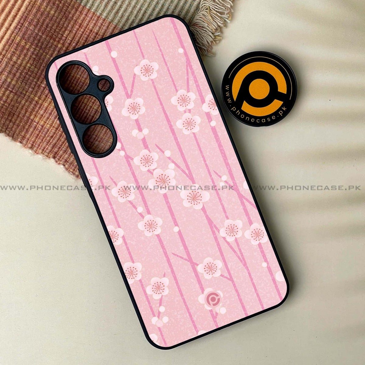 Floral Design Series - HQ Ultra Shine Premium Metal Phone Case All Models