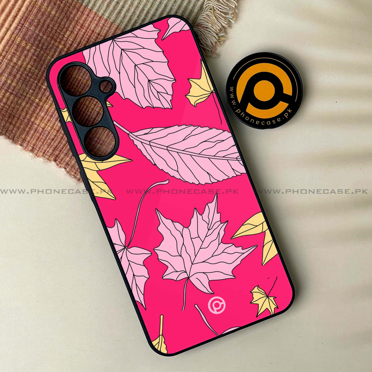 Floral Design Series - HQ Ultra Shine Premium Metal Phone Case All Models