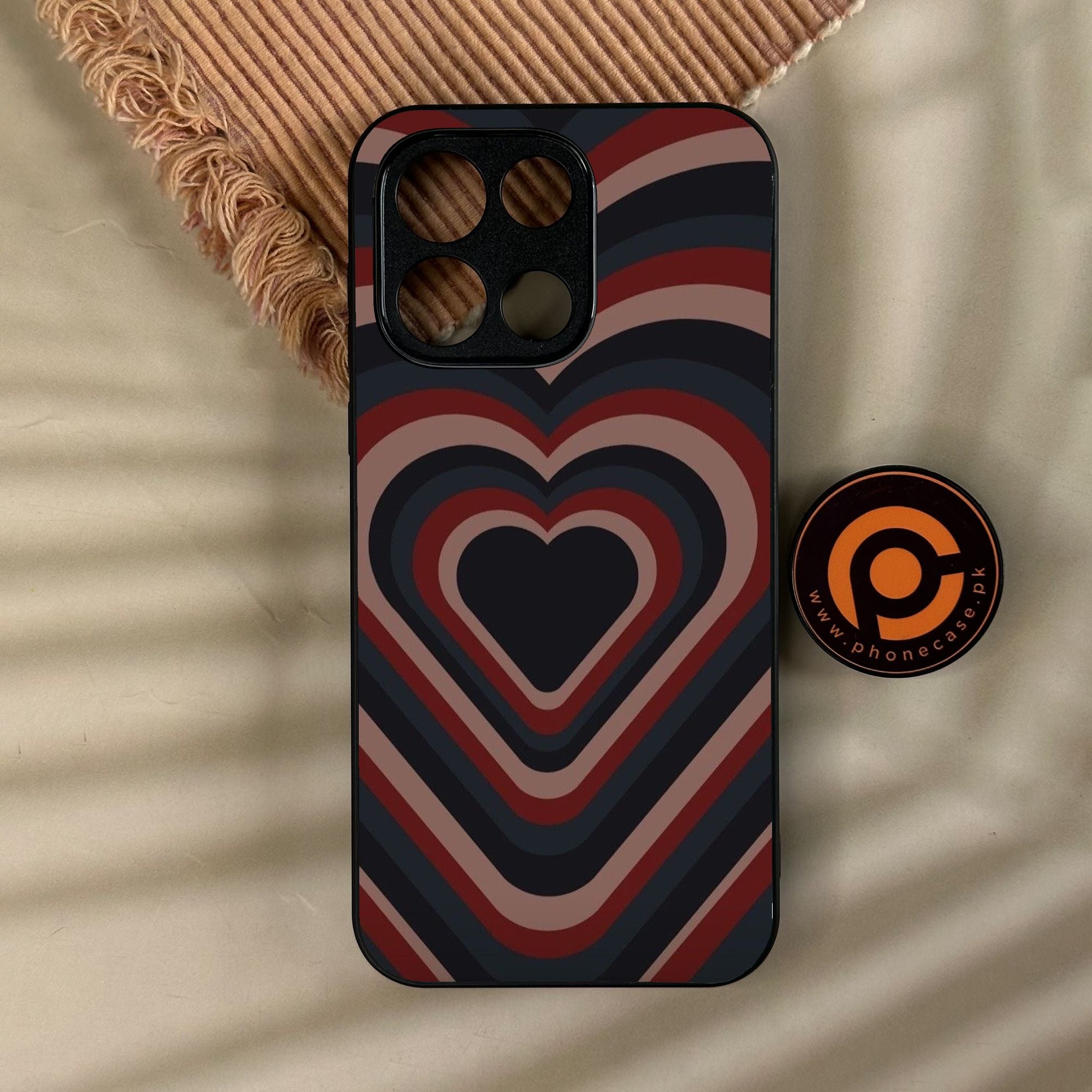 OnePlus Turbo 6 - Heart 2.0 Design 4 - Premium Metal Printed Soft Bumper Shock Proof Case