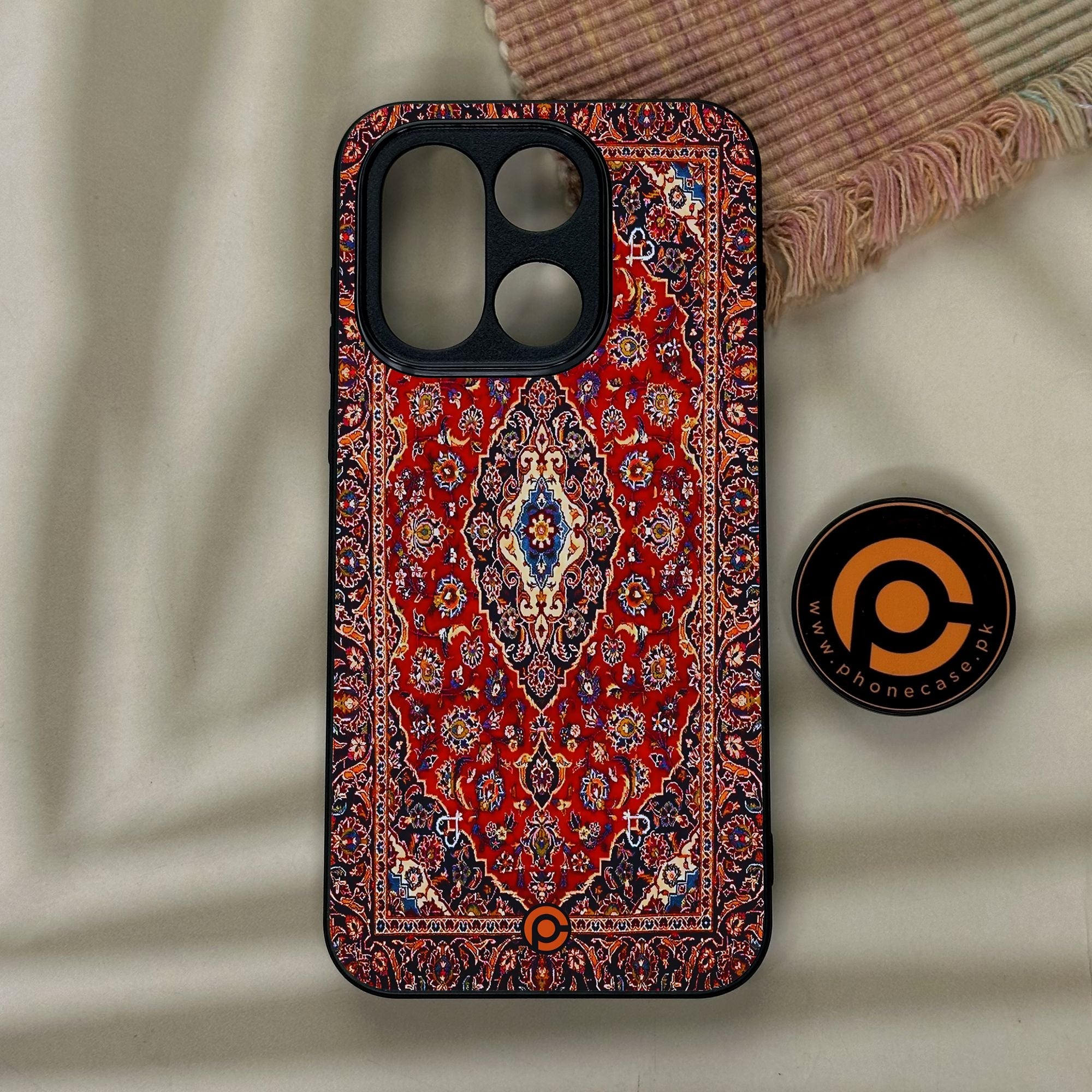 OnePlus 15 - Persian Rug Design 2 - Premium Metal Printed Soft Bumper Shock Proof Case