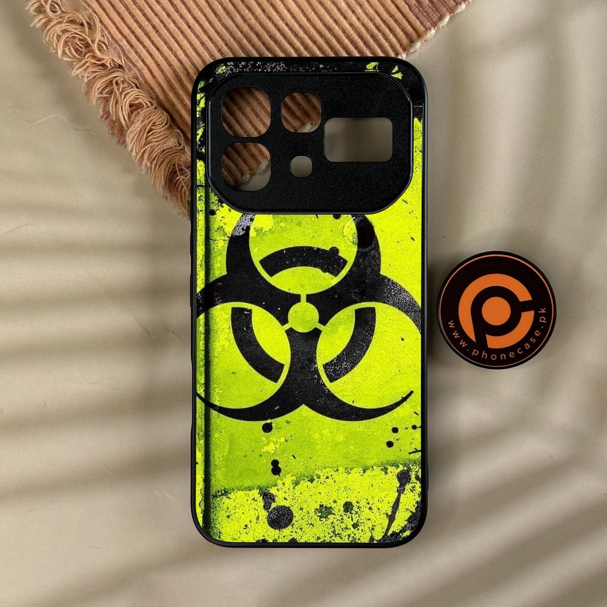 Infinix Note 60 - Biohazard Design 9 - Premium Metal Printed Soft Bumper Shock Proof Case