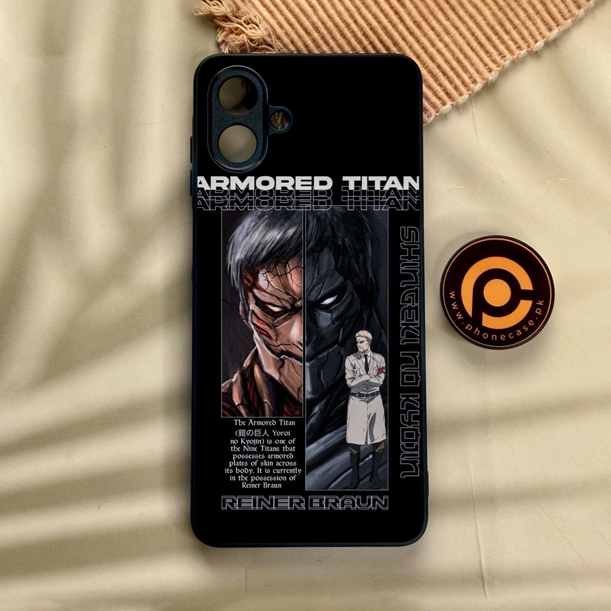 Samsung Galaxy A07 - Battlefront Design 9 - Premium Metal Printed Soft Bumper Shock Proof Case CS-40337