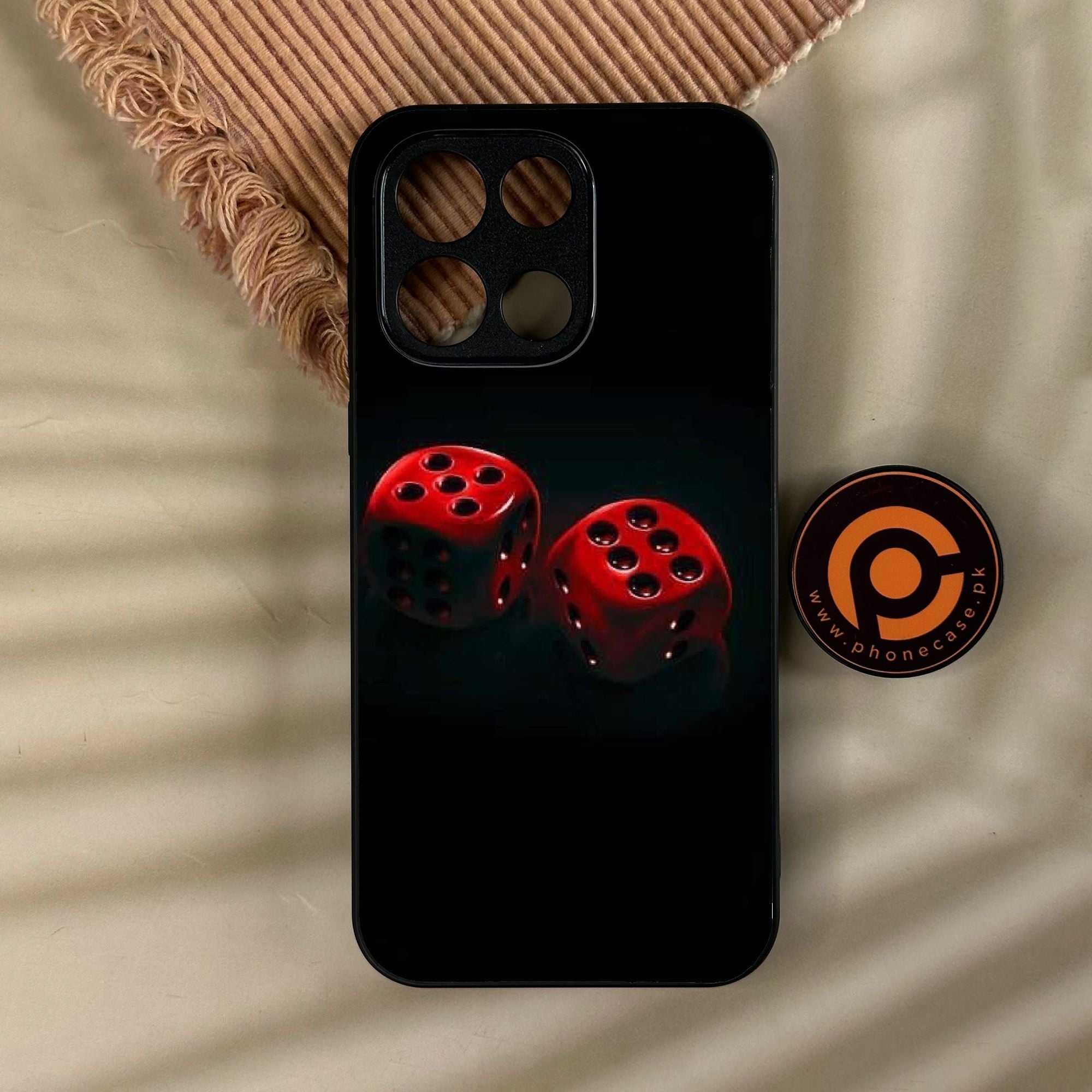 OnePlus Turbo 6 - Black Art Design 3 - Premium Metal Printed Soft Bumper Shock Proof Case