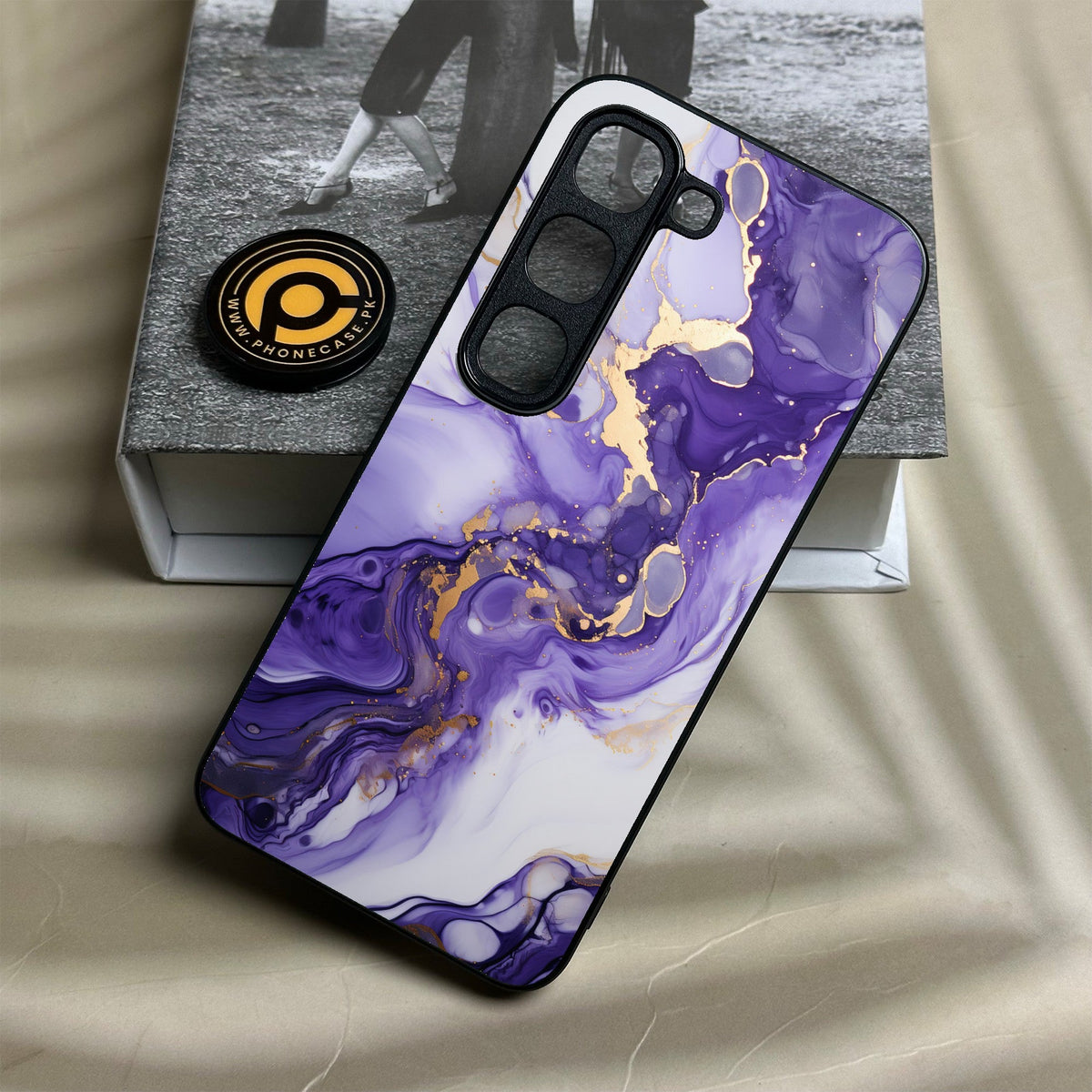Infinix Hot 70 Pro - Liquid 2.0 Design 2 - Premium Metal Printed Soft Bumper Shock Proof Case
