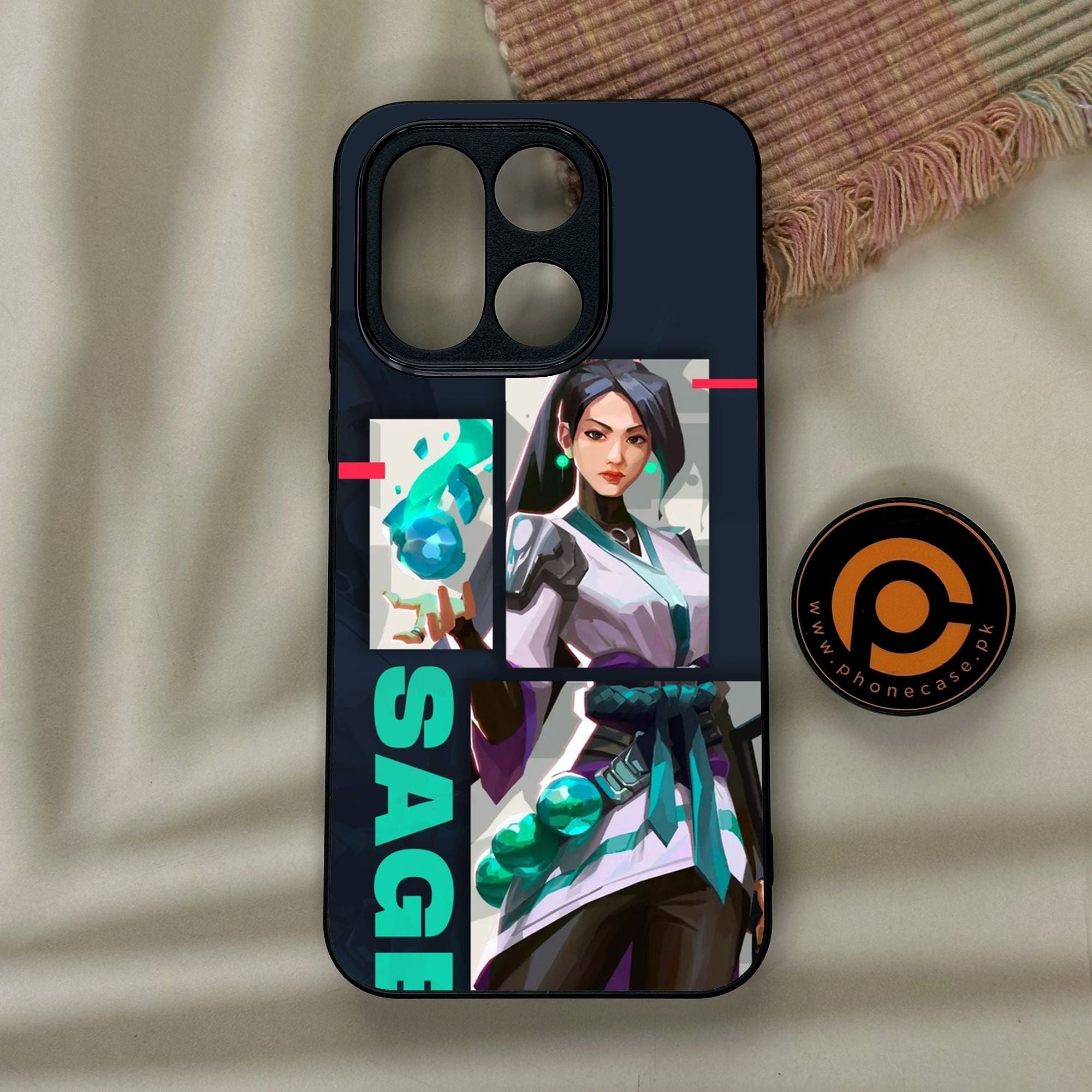 OnePlus 15 - Battle-Ready Design 1 - Premium Metal Printed Soft Bumper Shock Proof Case