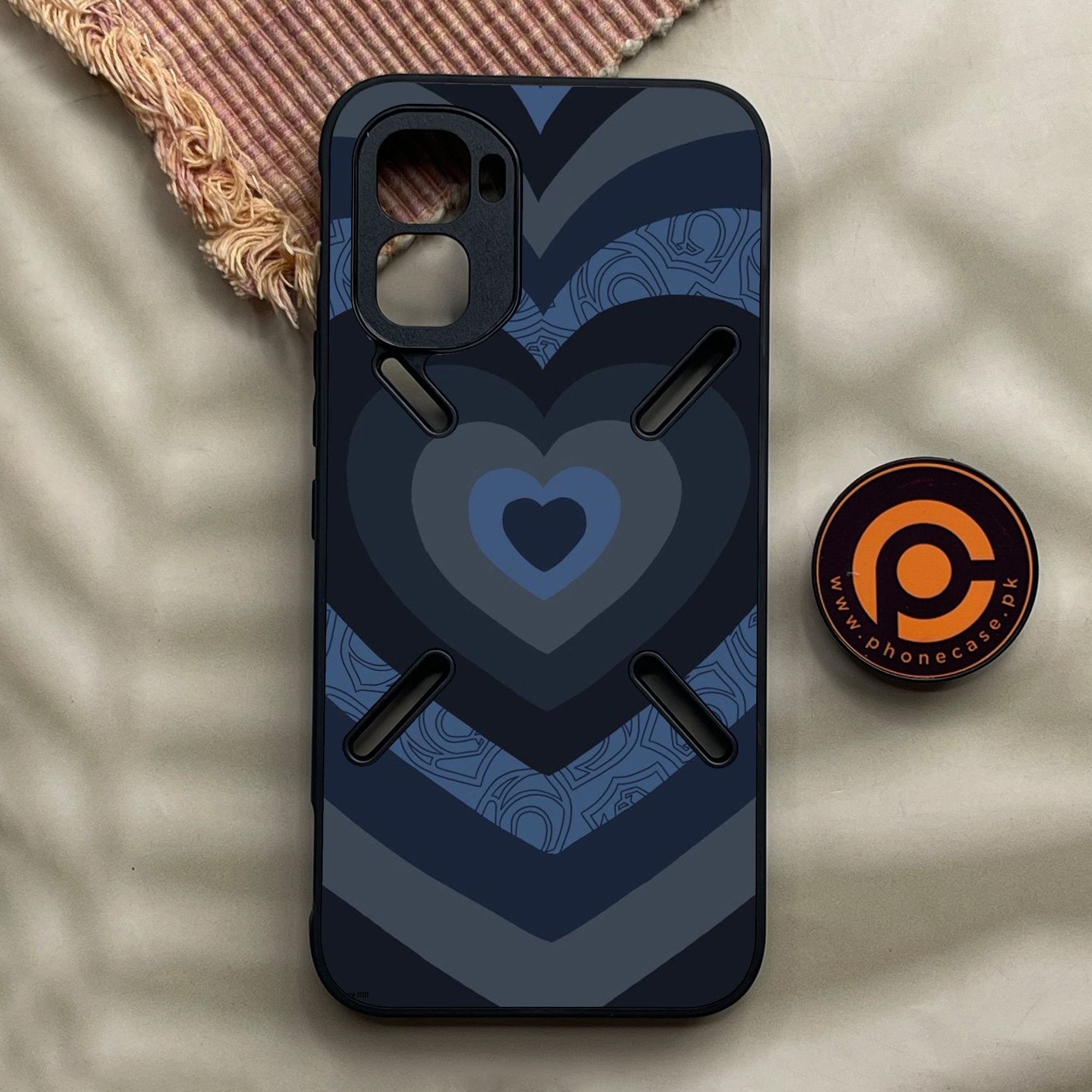 Infinix GT 50 Pro - Heart 2.0 Design 6 - Premium Metal Printed Soft Bumper Shock Proof Case