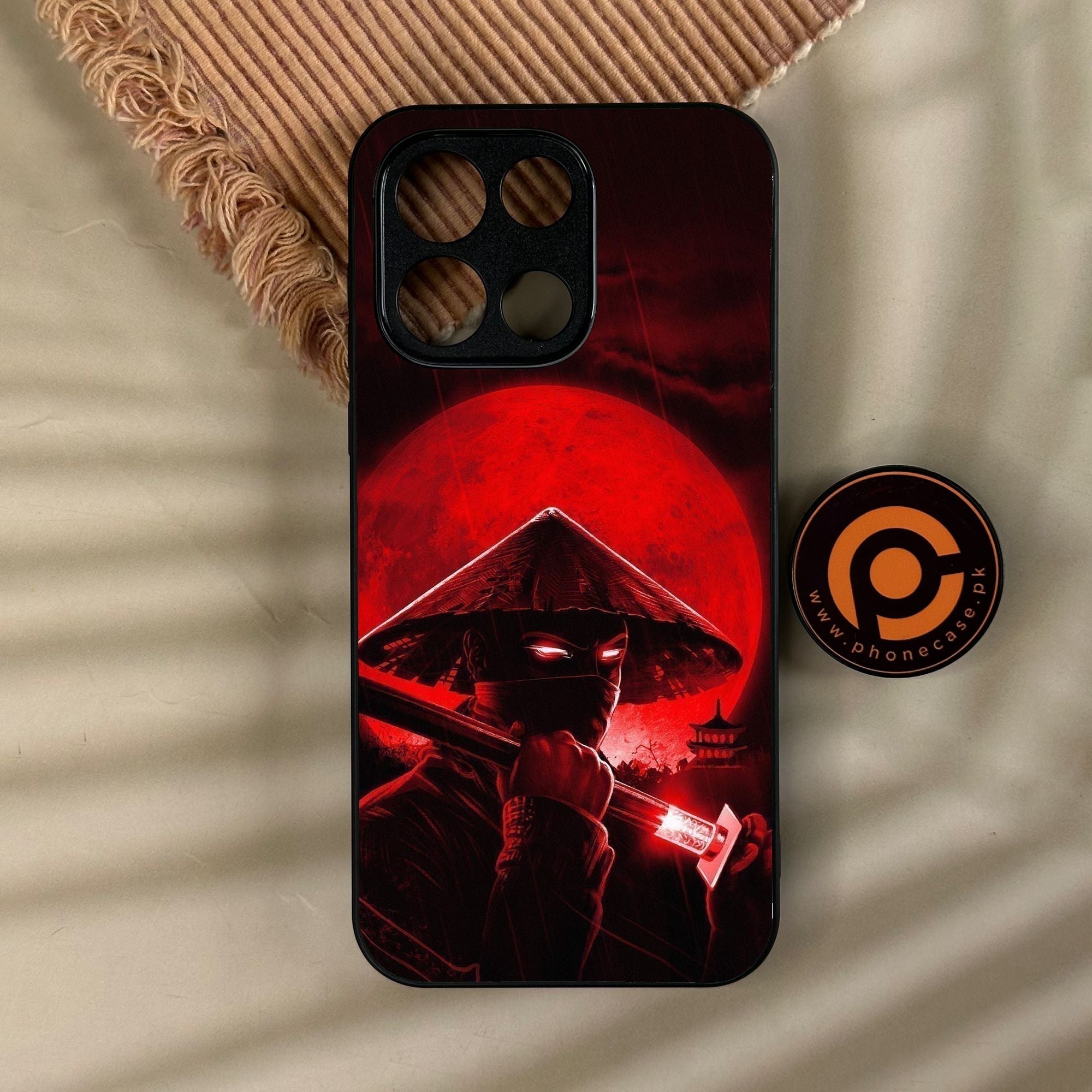 OnePlus Turbo 6 - Ninja Design 2 - Premium Metal Printed Soft Bumper Shock Proof Case