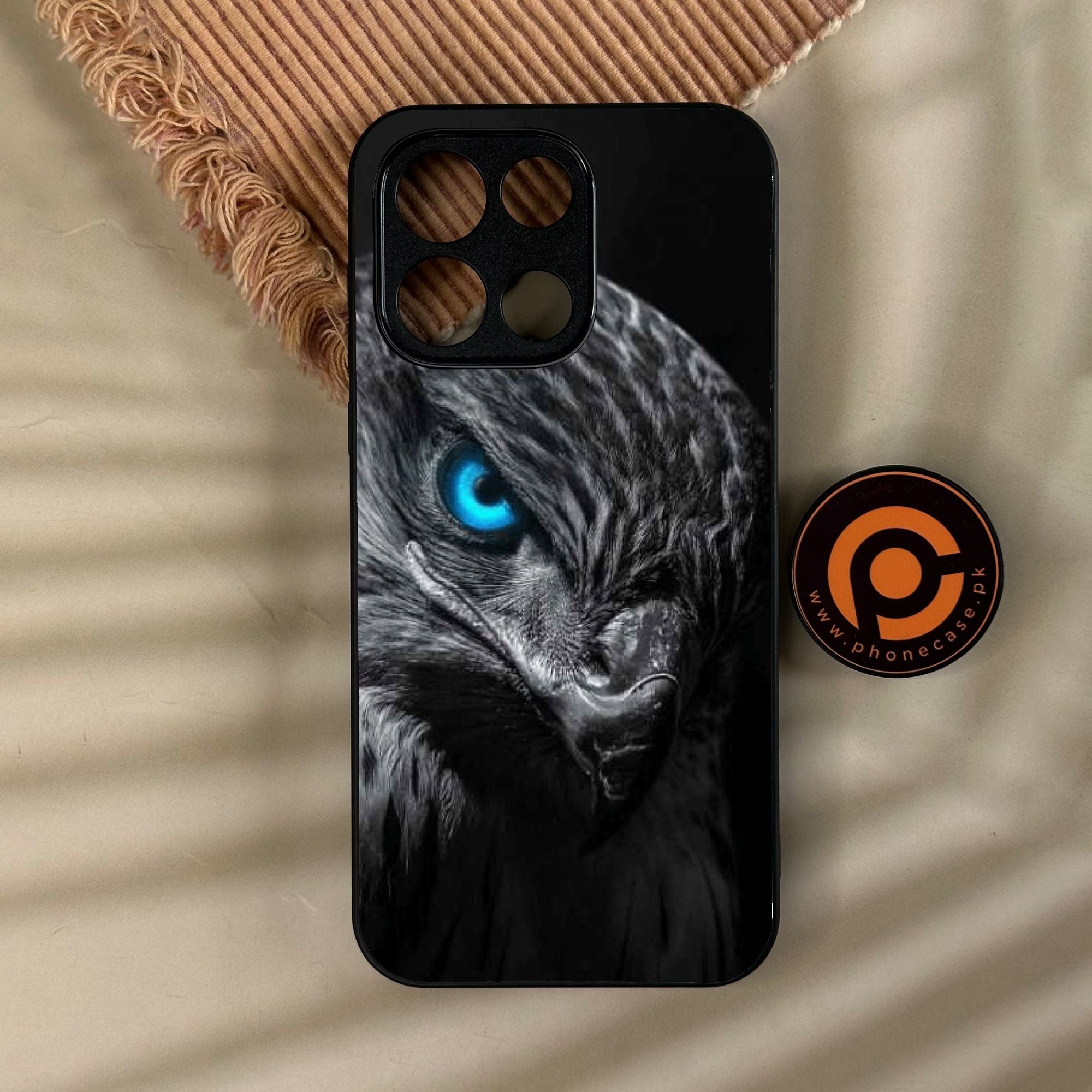 OnePlus Turbo 6 - Black Art Design 2 - Premium Metal Printed Soft Bumper Shock Proof Case