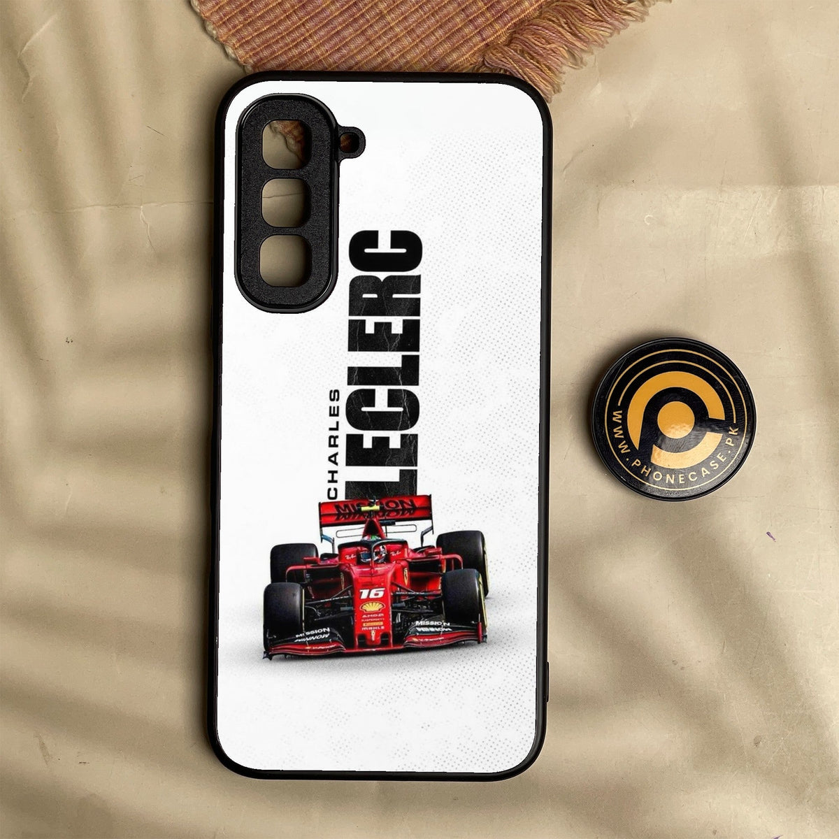 Infinix Hot 70 - Formula 1 Design 9 - Premium Metal Printed Soft Bumper Shock Proof Case