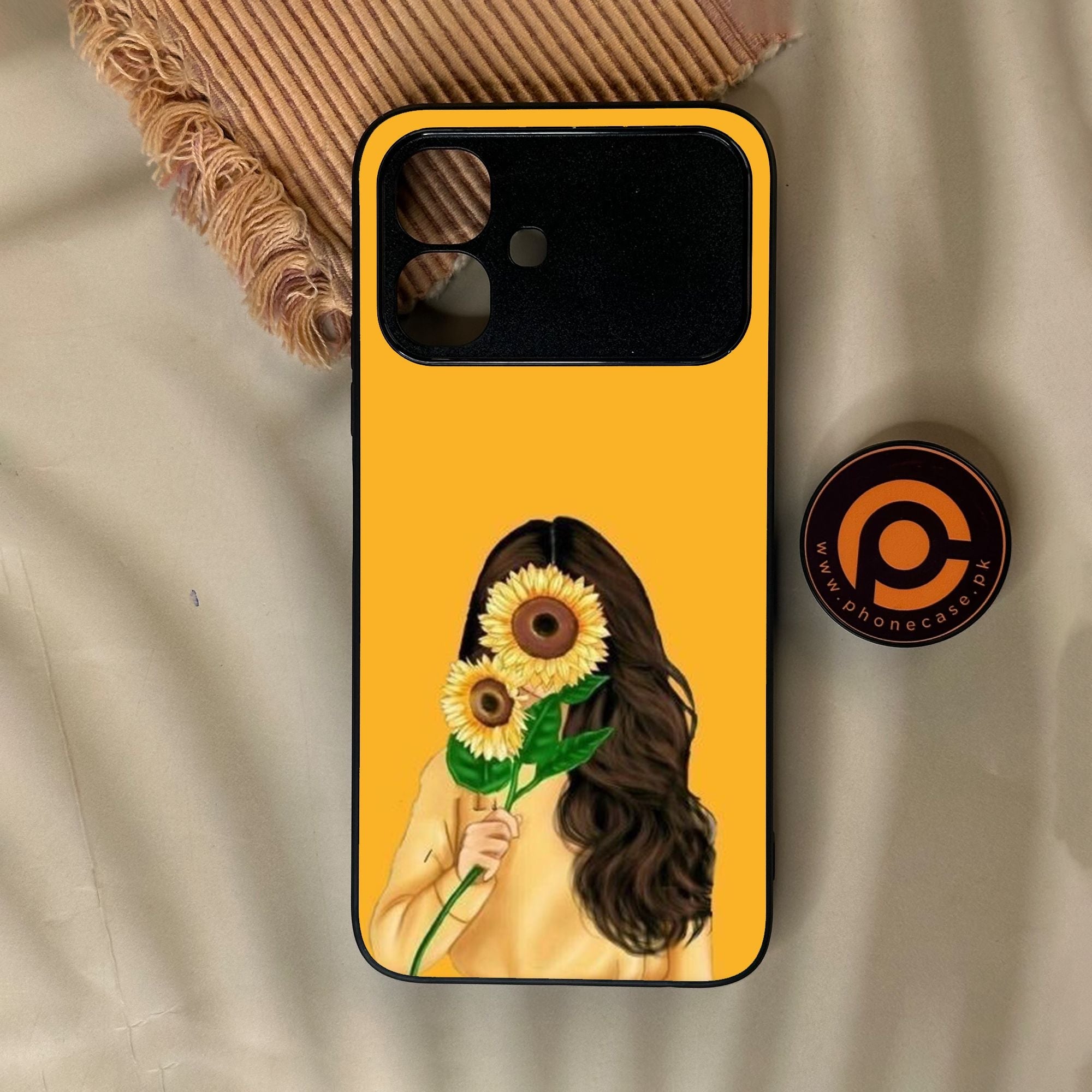 Infinix Smart 20 - Anime Girls Design 7 - Premium Metal Printed Soft Bumper Shock Proof Case