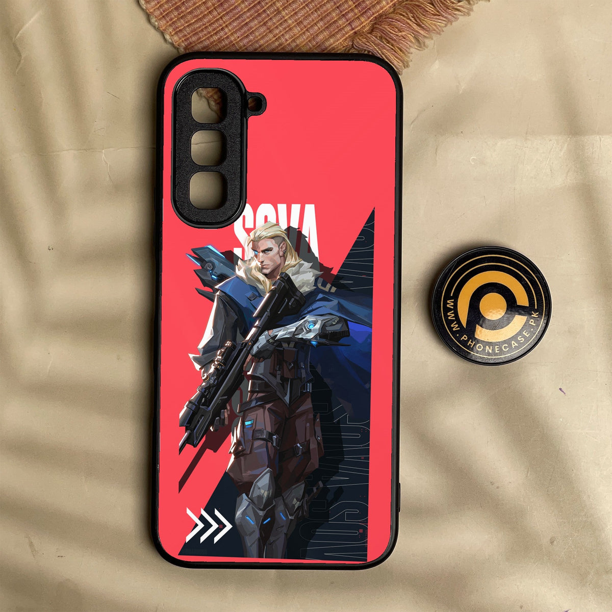 Infinix Hot 70 - Battle-ready Design 7 - Premium Metal Printed Soft Bumper Shock Proof Case