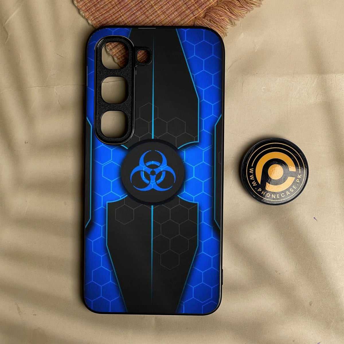 Infinix Hot 70 Pro - Biohazard Design 1 - Premium Metal Printed Soft Bumper Shock Proof Case