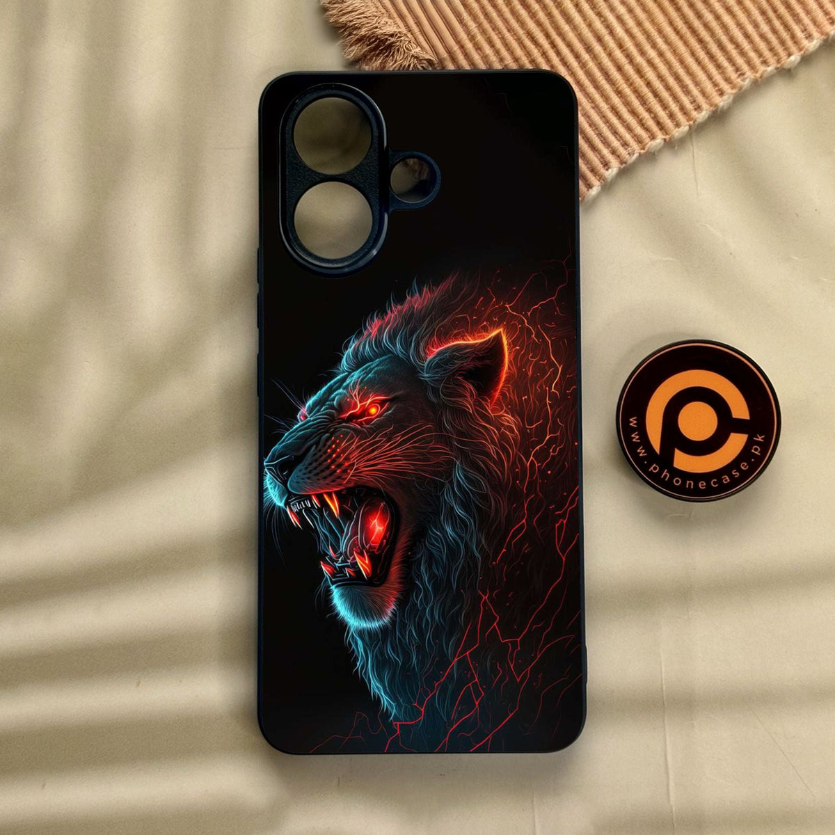 Vivo V60 Lite  - Tiger 2.0 Design 6 - Premium Metal Printed Soft Bumper Shock Proof Case
