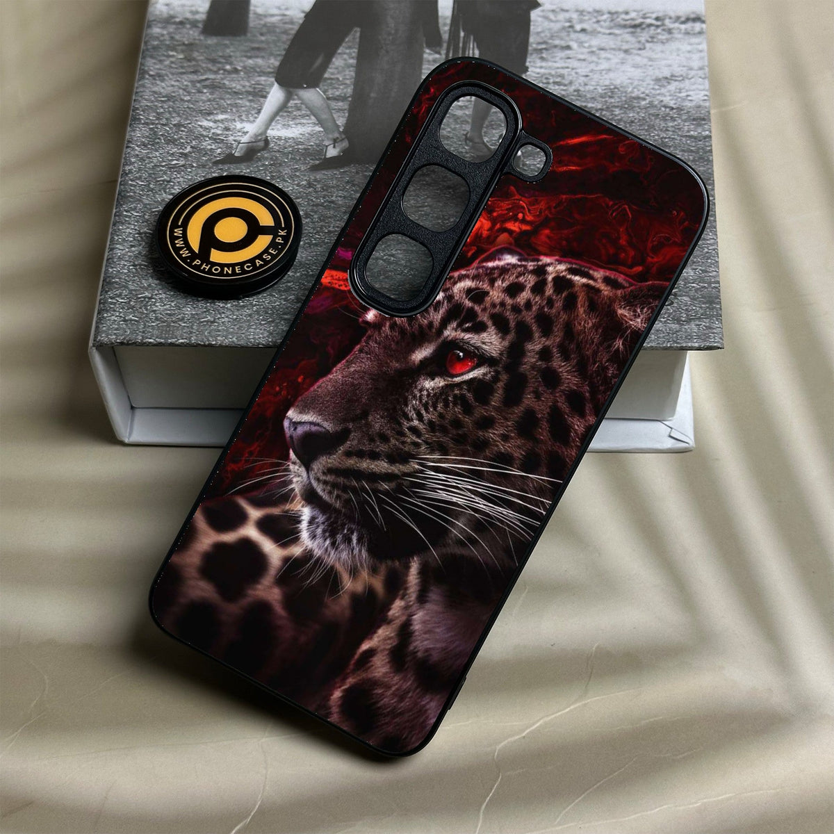 Infinix Hot 70 Pro - Tiger Design 5 - Premium Metal Printed Soft Bumper Shock Proof Case