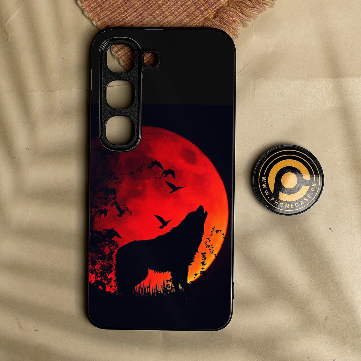Infinix Hot 70 Pro - Wolf Design 1 - Premium Metal Printed Soft Bumper Shock Proof Case