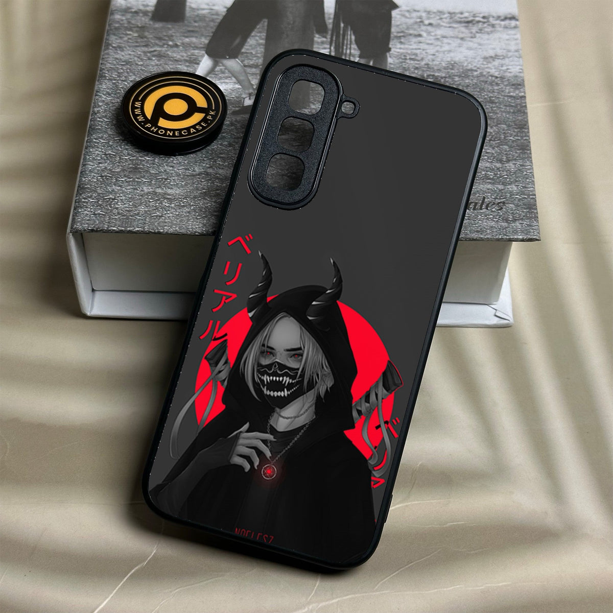 Infinix Hot 70 - Anime Series Design 10 - Premium Metal Printed Soft Bumper Shock Proof Case
