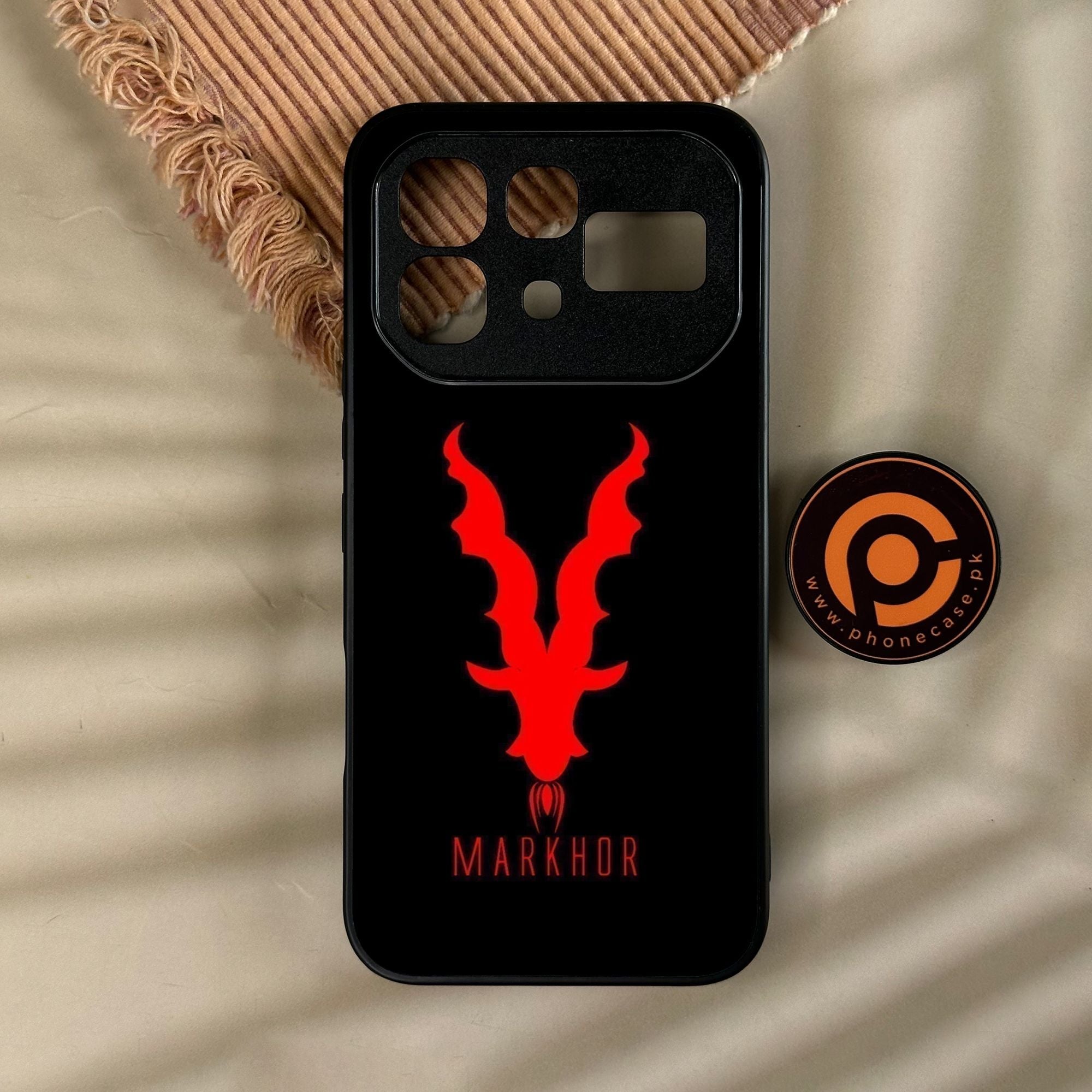Infinix Note 60 - Markhor Design 10 - Premium Metal Printed Soft Bumper Shock Proof Case