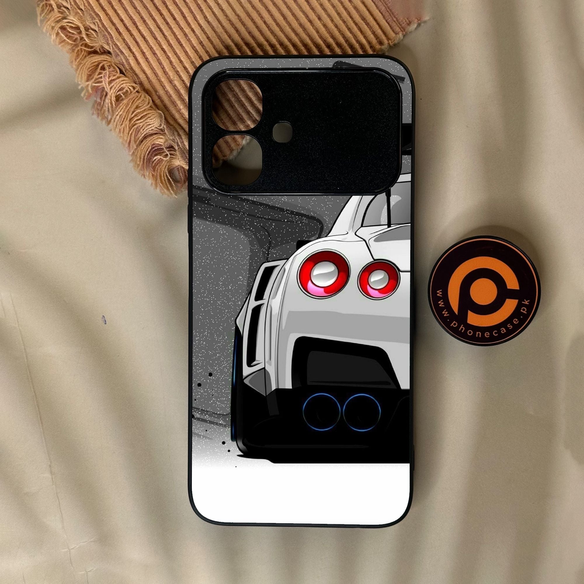 Infinix Smart 20 - Racing Series 2.0 Design 5 - Premium Metal Printed Soft Bumper Shock Proof Case
