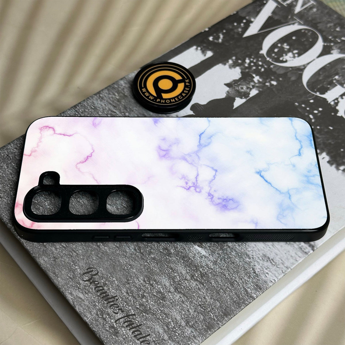 Infinix Hot 70 Pro - White Design 2 - Premium Metal Printed Soft Bumper Shock Proof Case